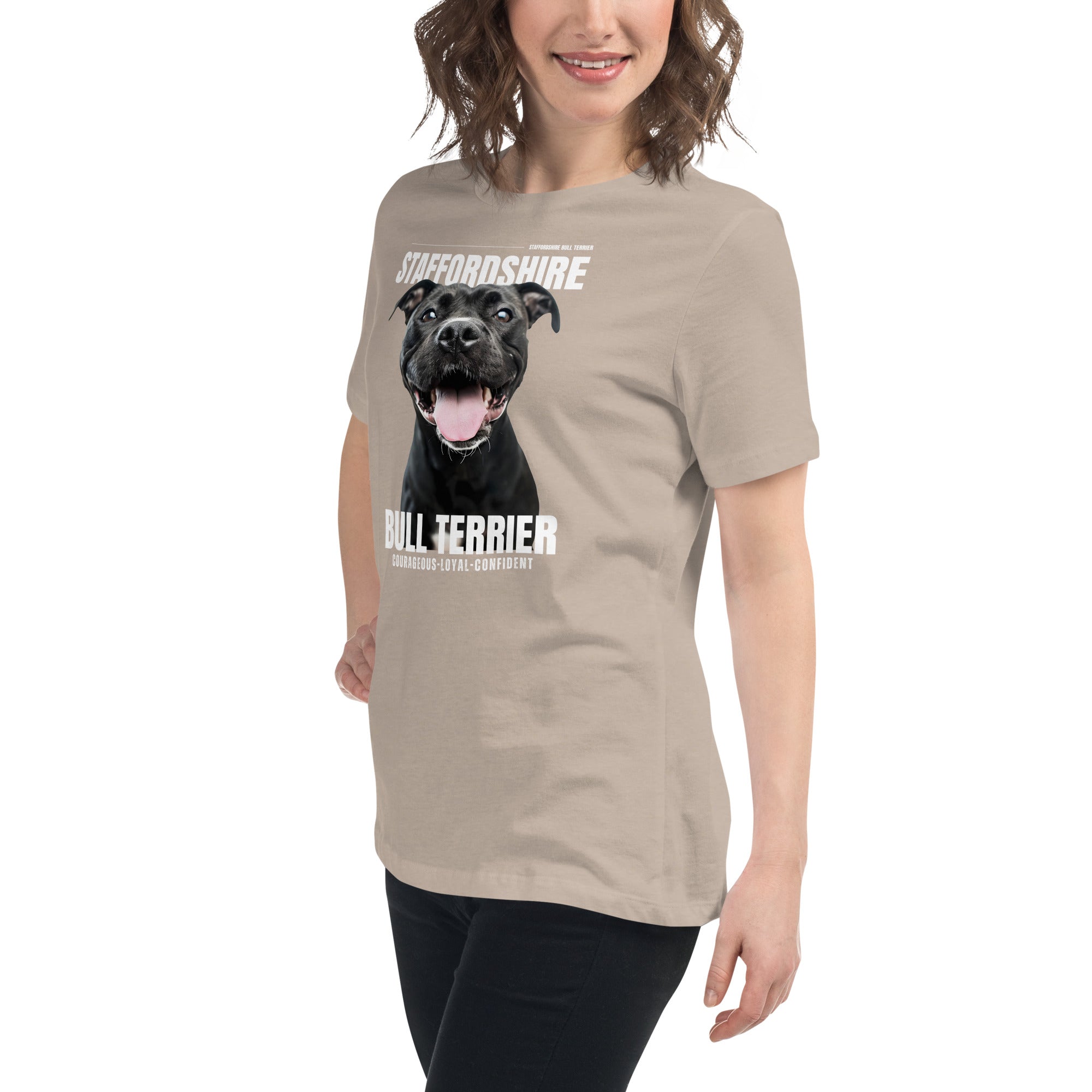 Staffordshire Bull Terrier Women's Relaxed T-Shirt