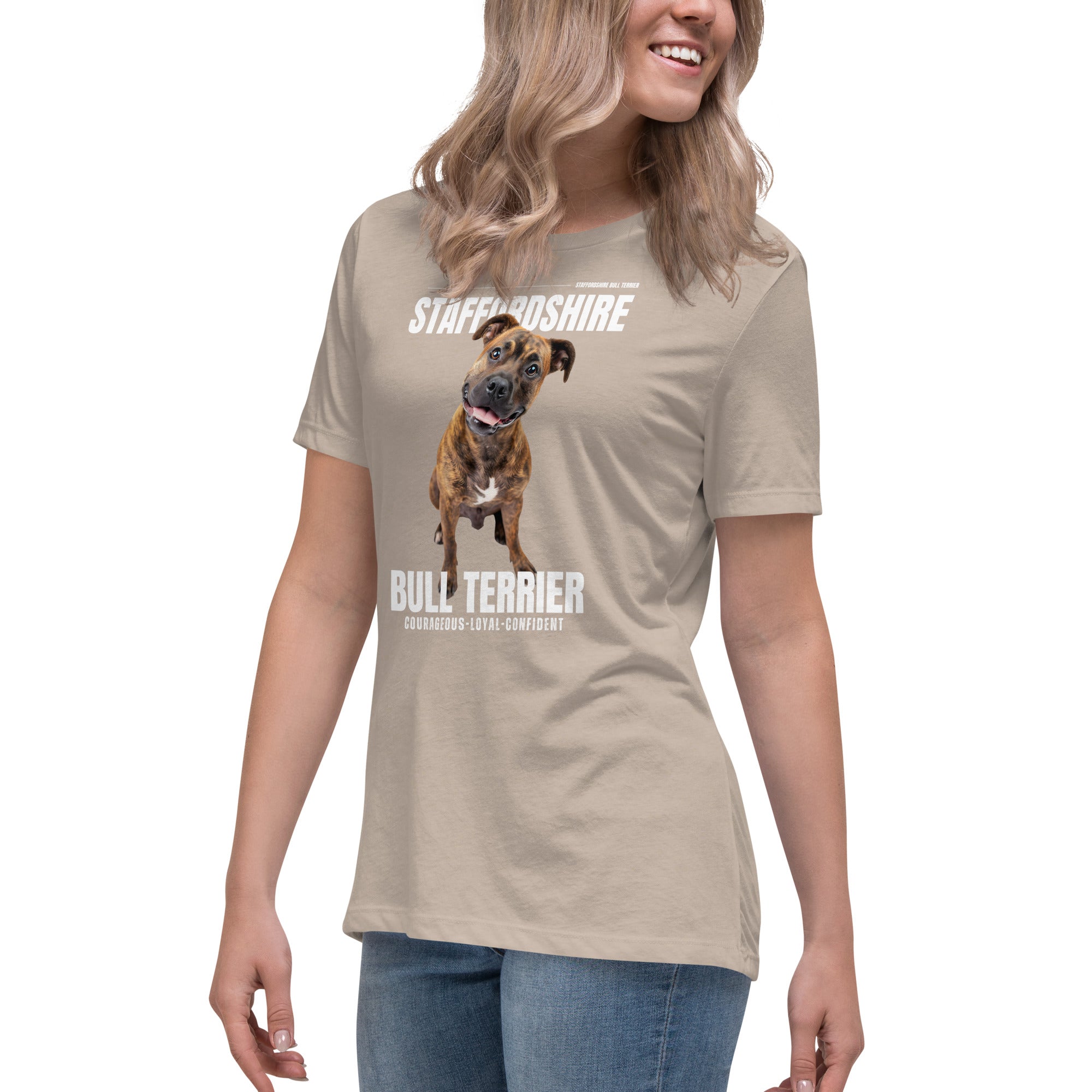 Staffordshire Bull Terrier Women's Relaxed T-Shirt