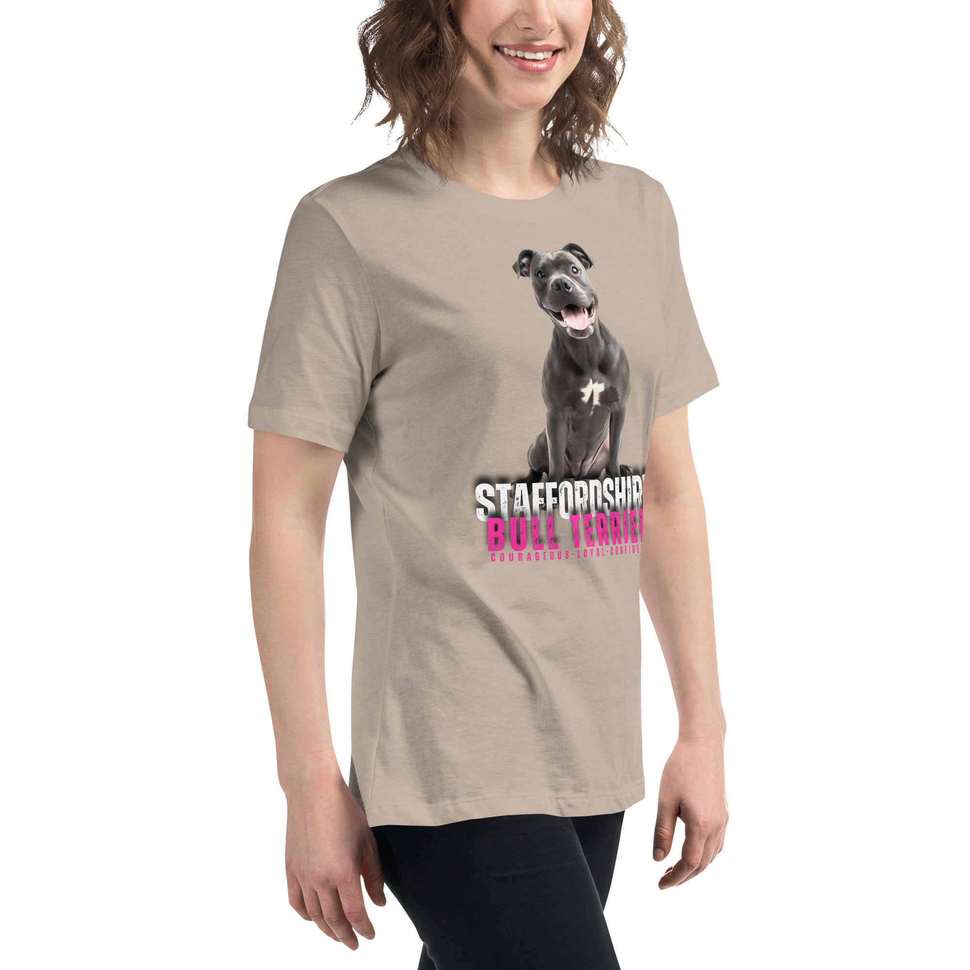 Staffordshire Bull Terrier Women's Relaxed T-Shirt