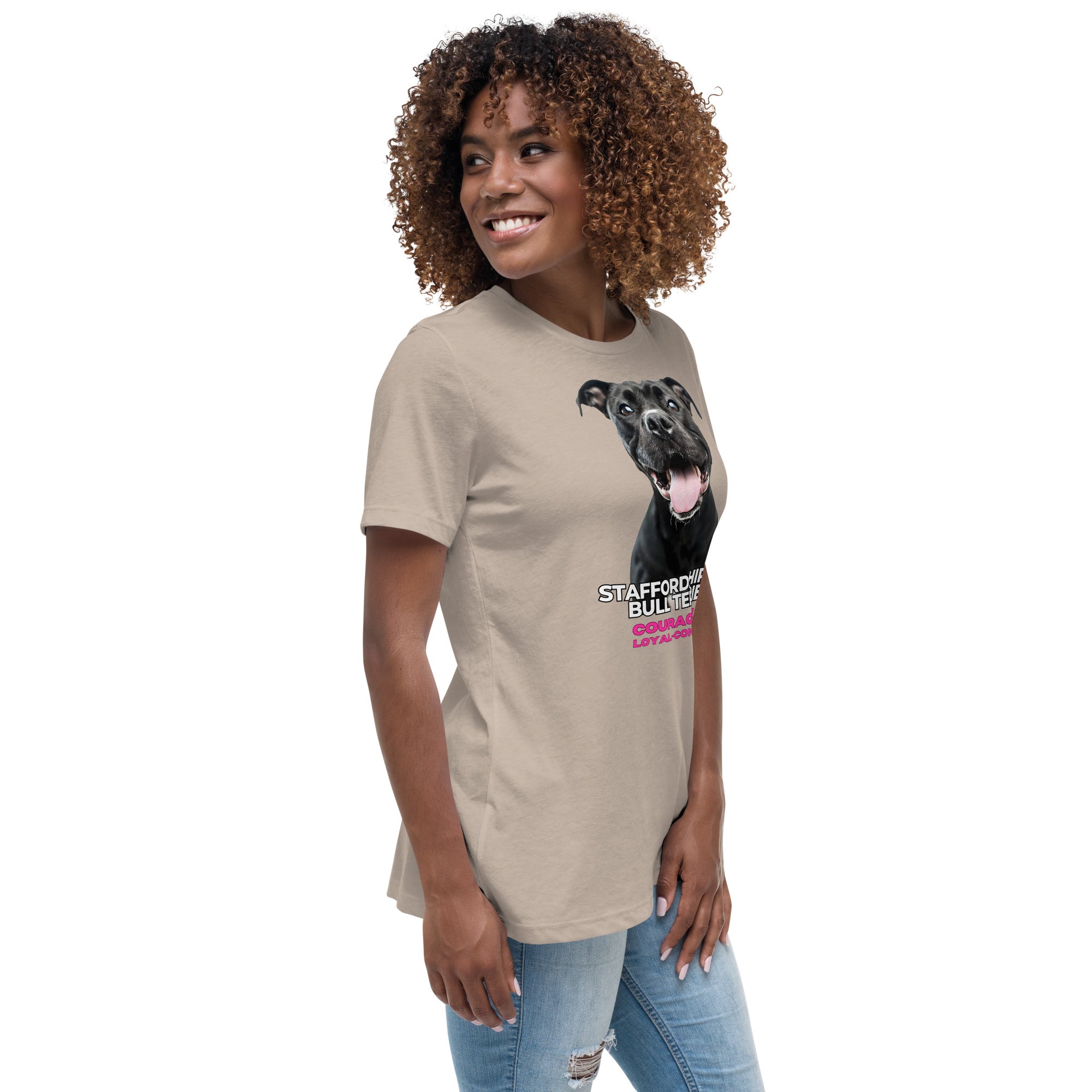 Staffordshire Bull Terrier Women's Relaxed T-Shirt