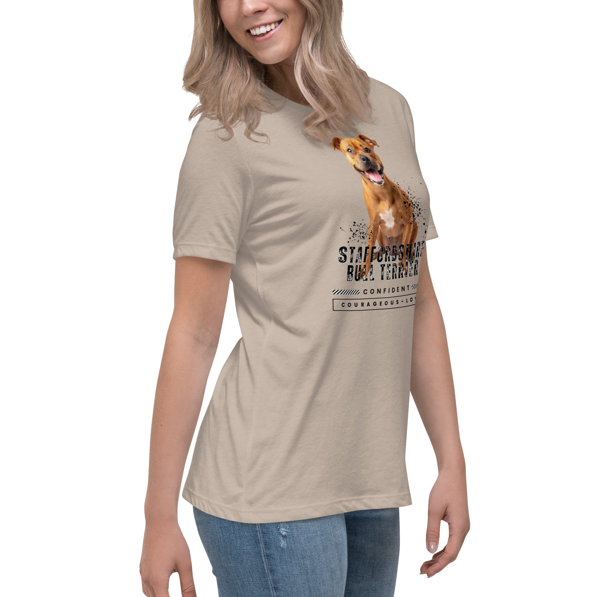 Staffordshire Bull Terrier Women's Relaxed T-Shirt