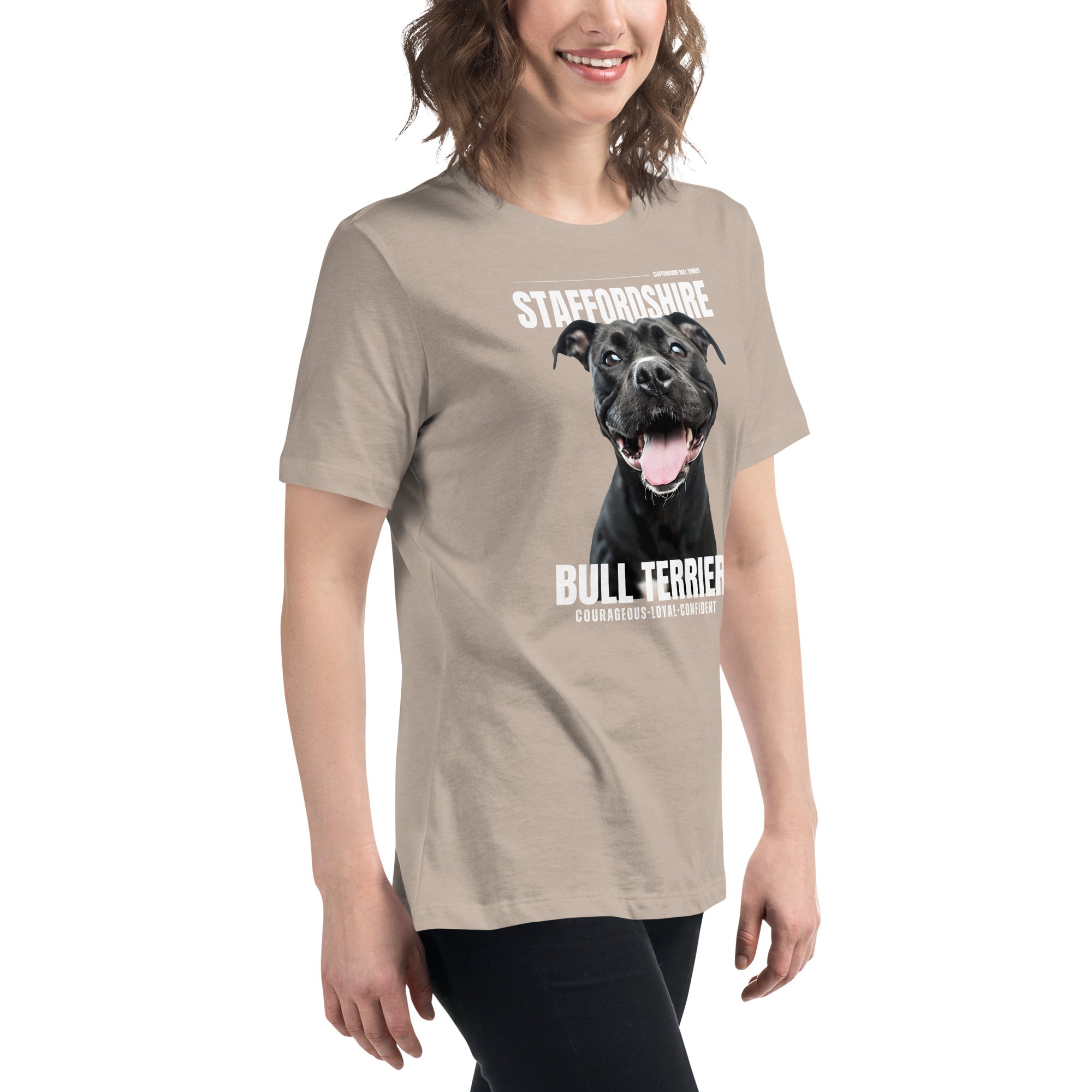 Staffordshire Bull Terrier Women's Relaxed T-Shirt