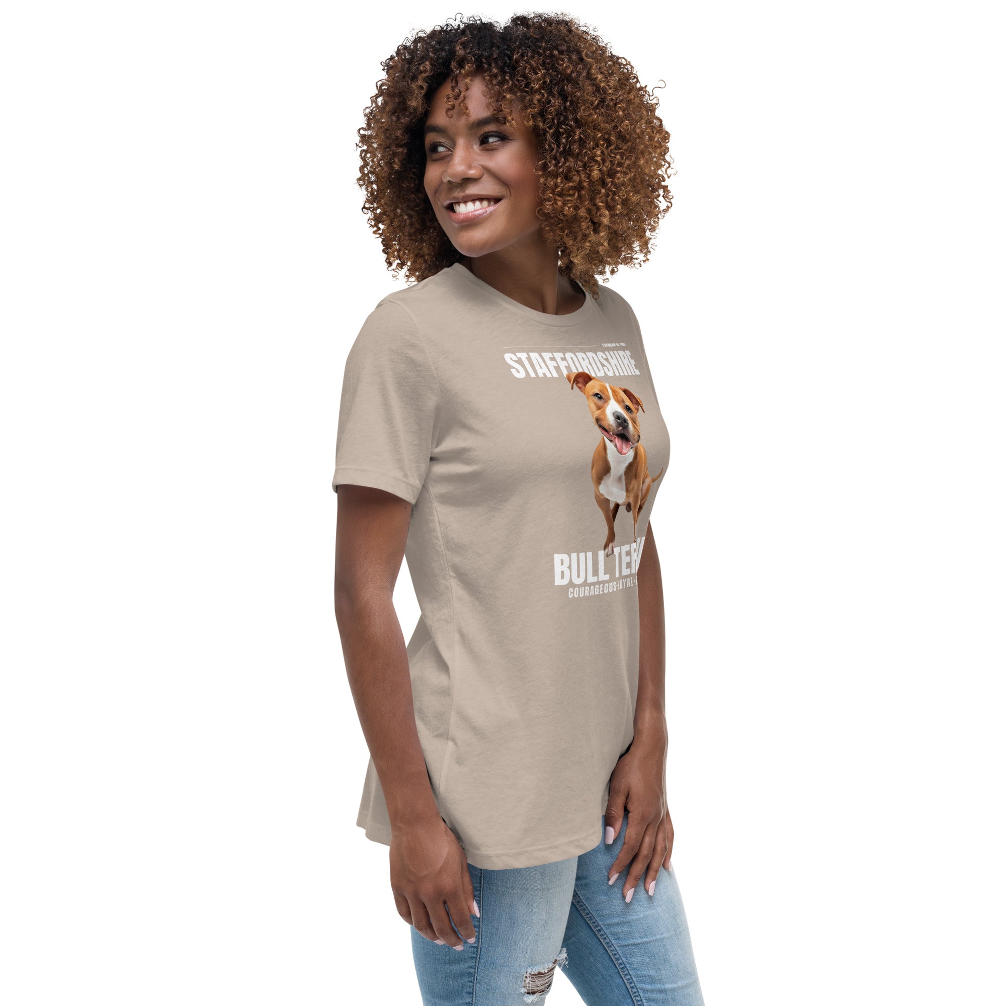 Staffordshire Bull Terrier Women's Relaxed T-Shirt