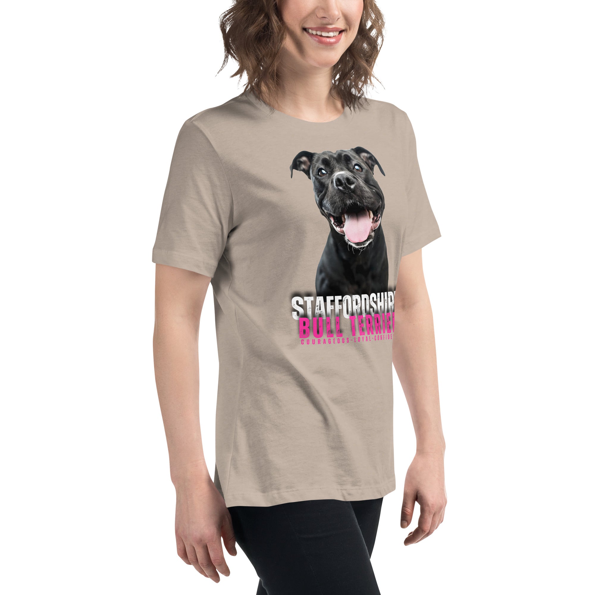 Staffordshire Bull Terrier Women's Relaxed T-Shirt