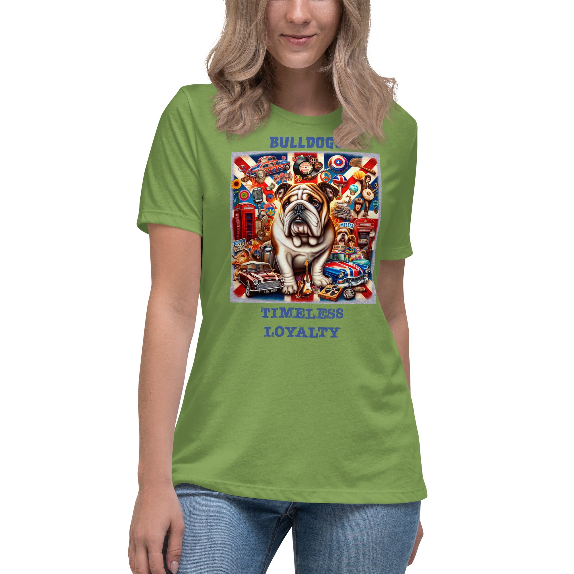 English Bulldog Women's Relaxed T-Shirt