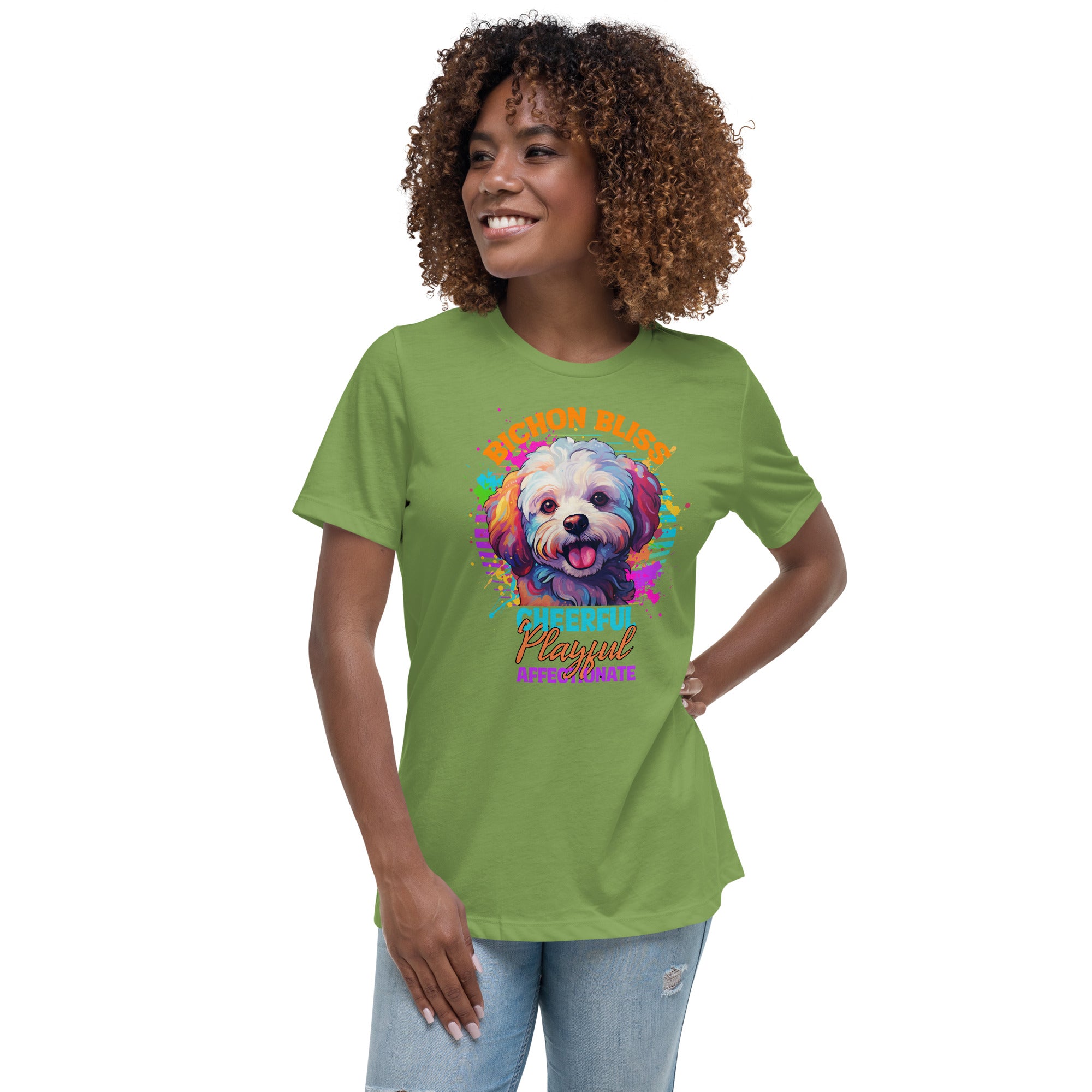 Bichon Frise Women's Relaxed T-Shirt