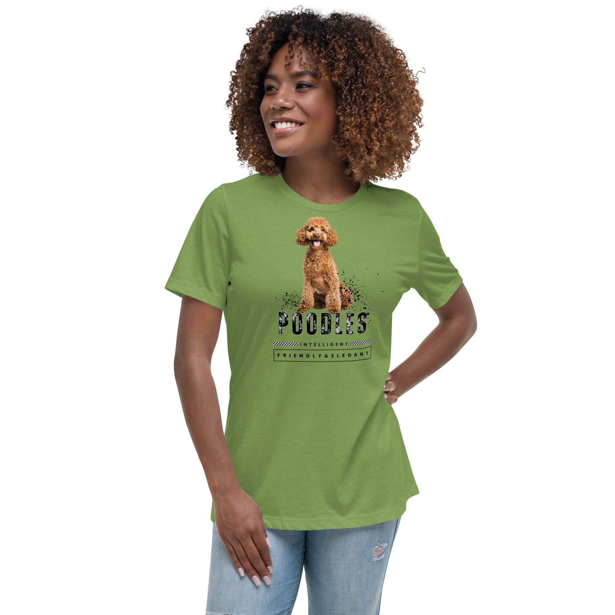 Poodle Women's Relaxed T-Shirt