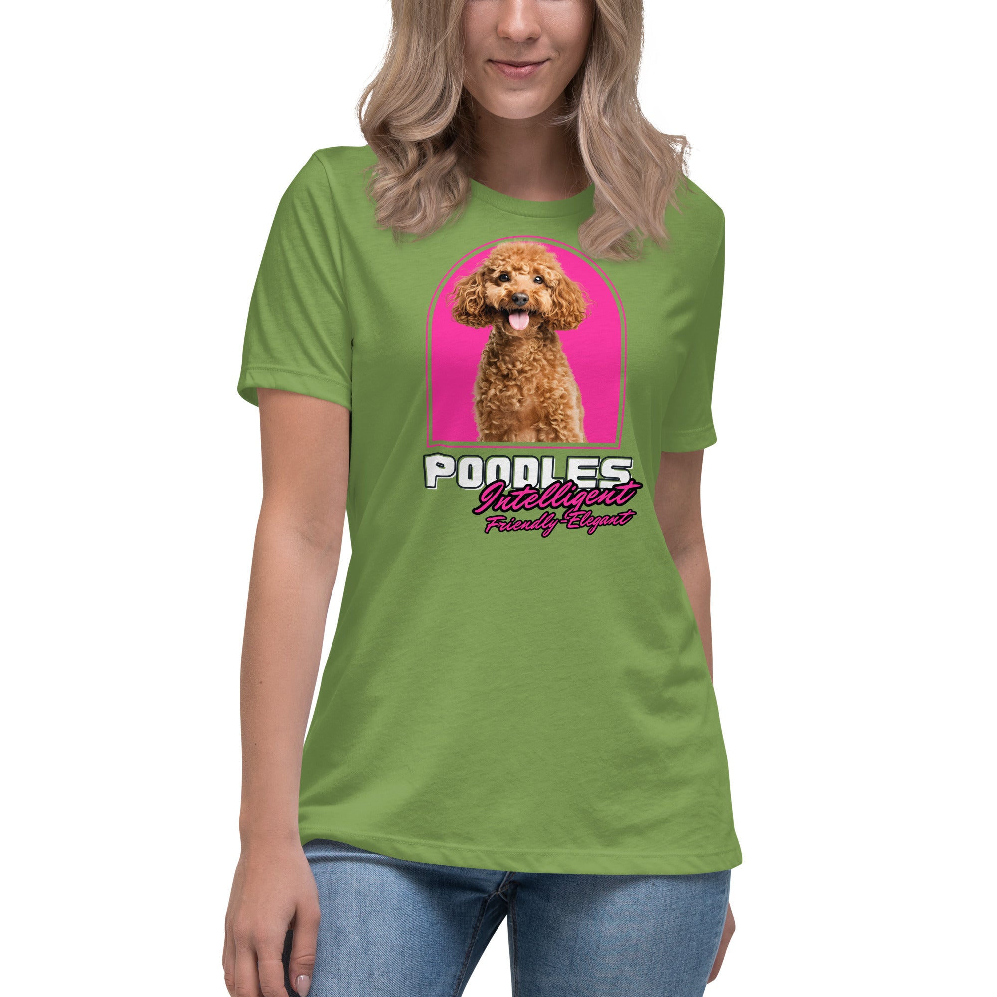 Poodle Women's Relaxed T-Shirt