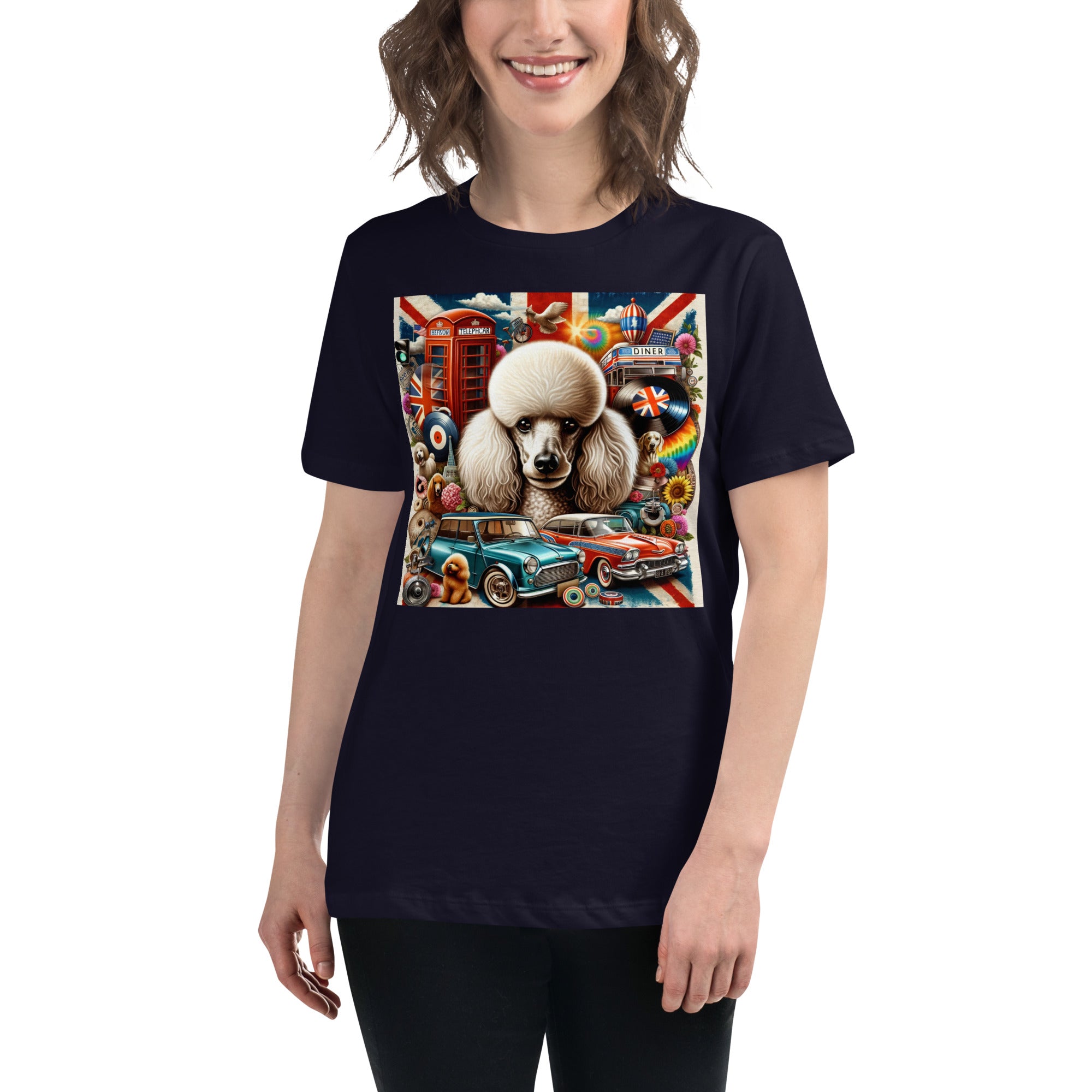 Poodle Women's Relaxed T-Shirt