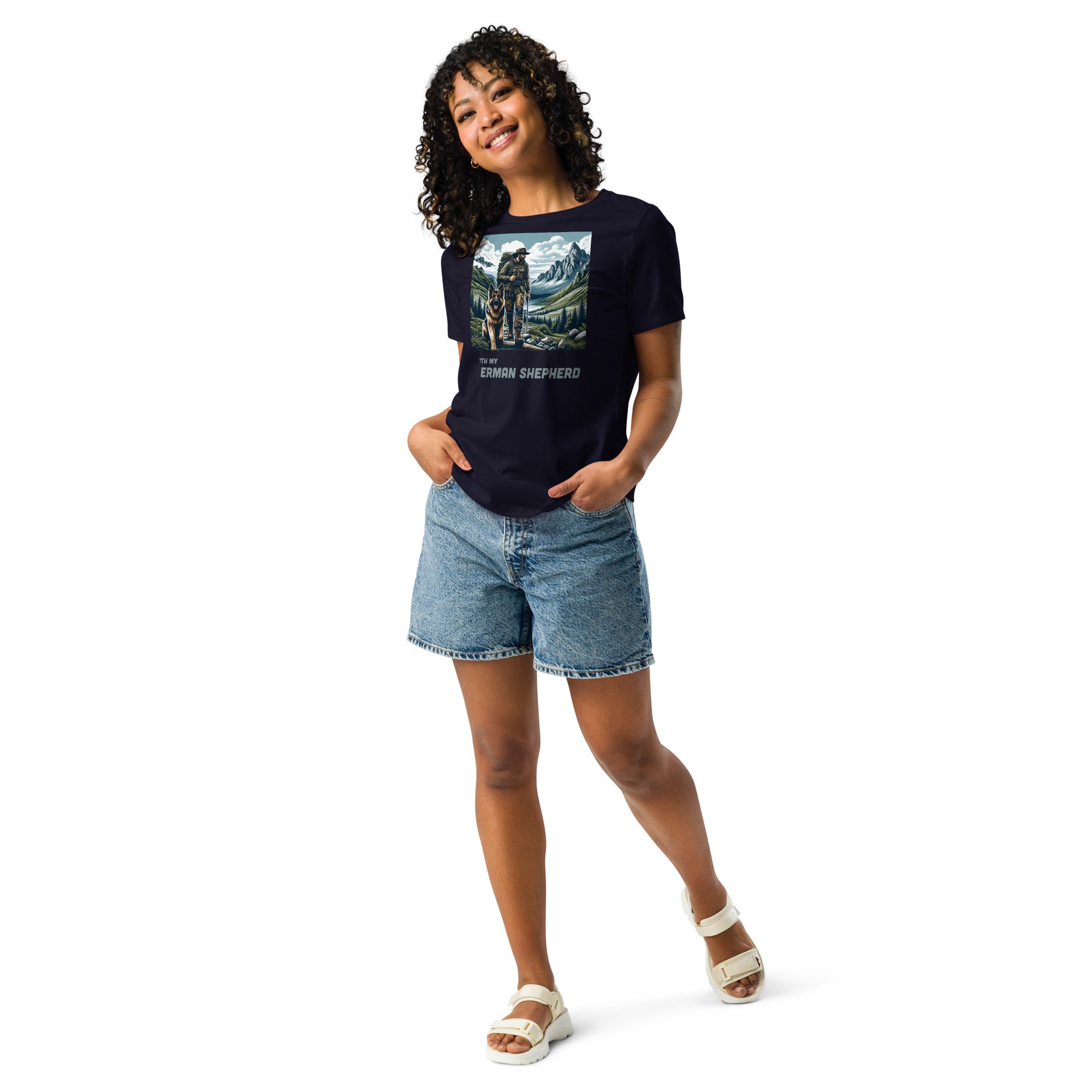 German Shephard Women's Relaxed T-Shirt