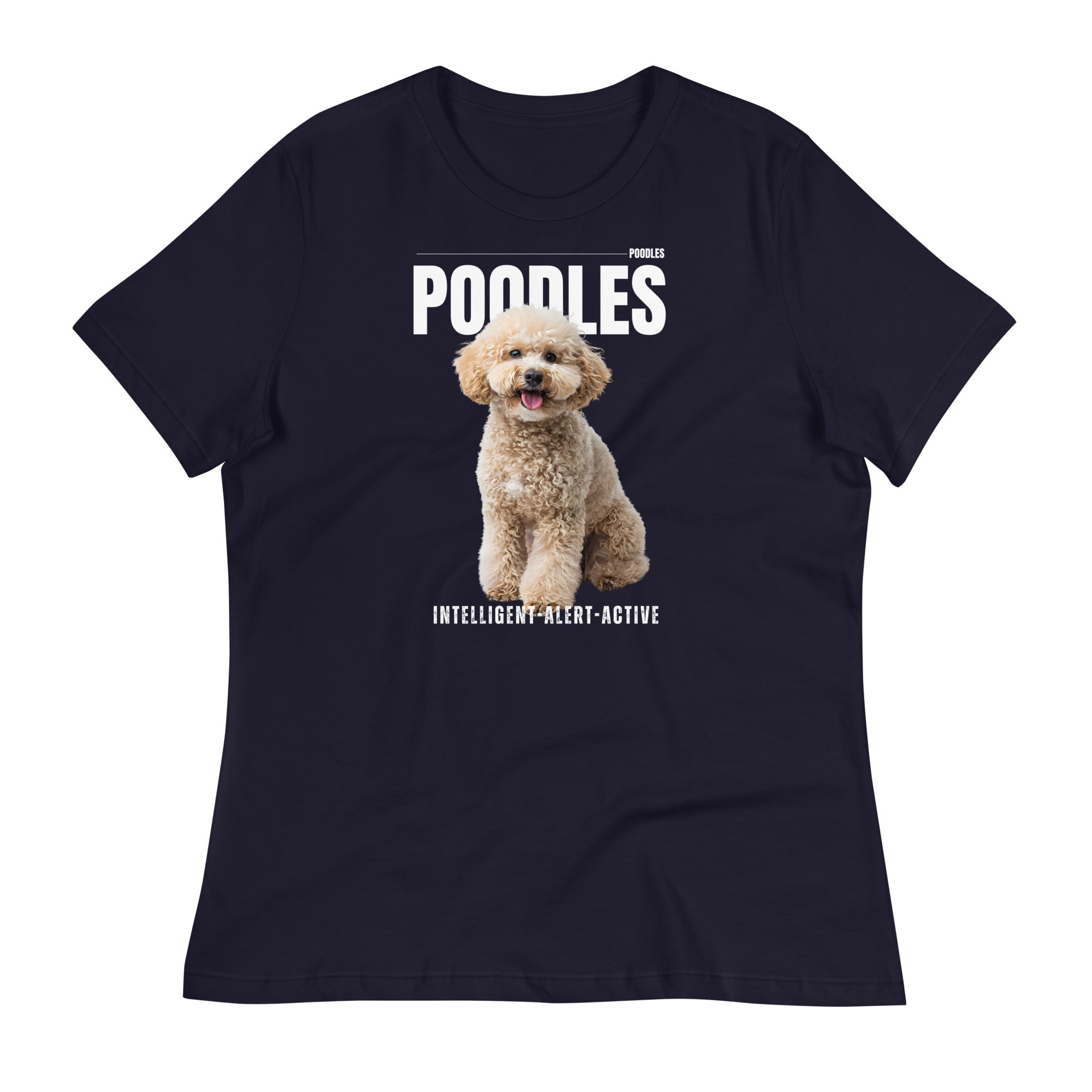 Poodle Women's Relaxed T-Shirt