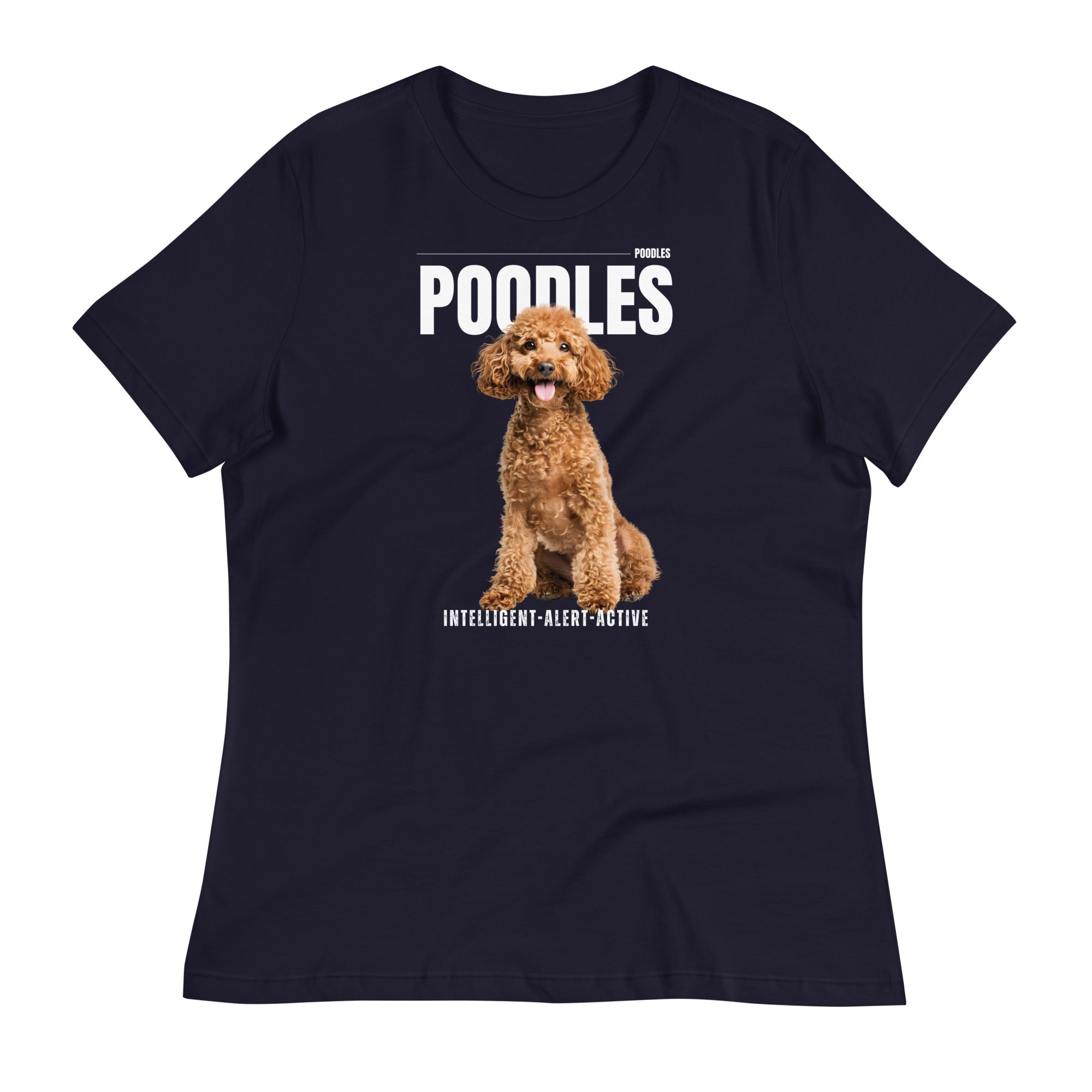 Poodle Women's Relaxed T-Shirt