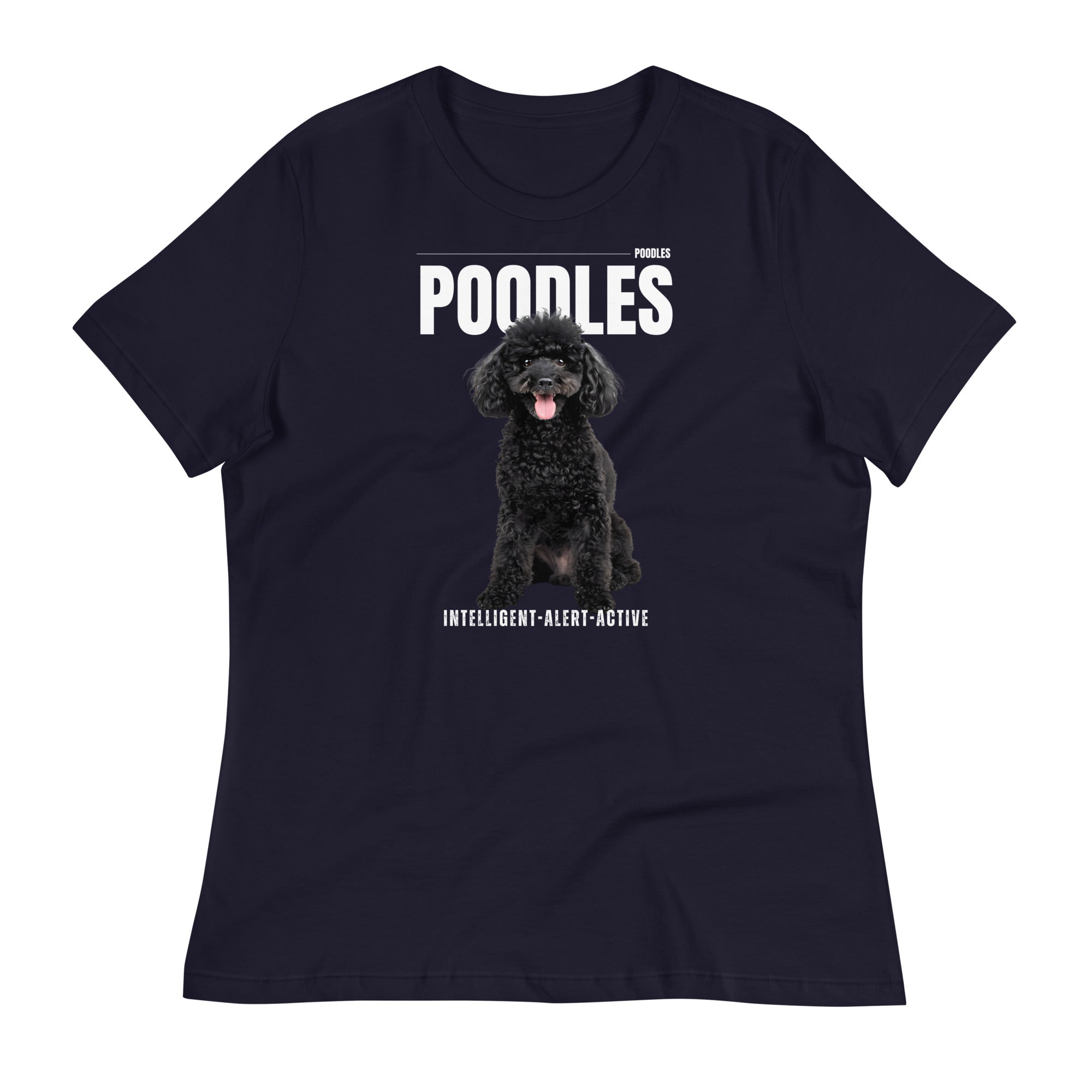 Poodle Women's Relaxed T-Shirt