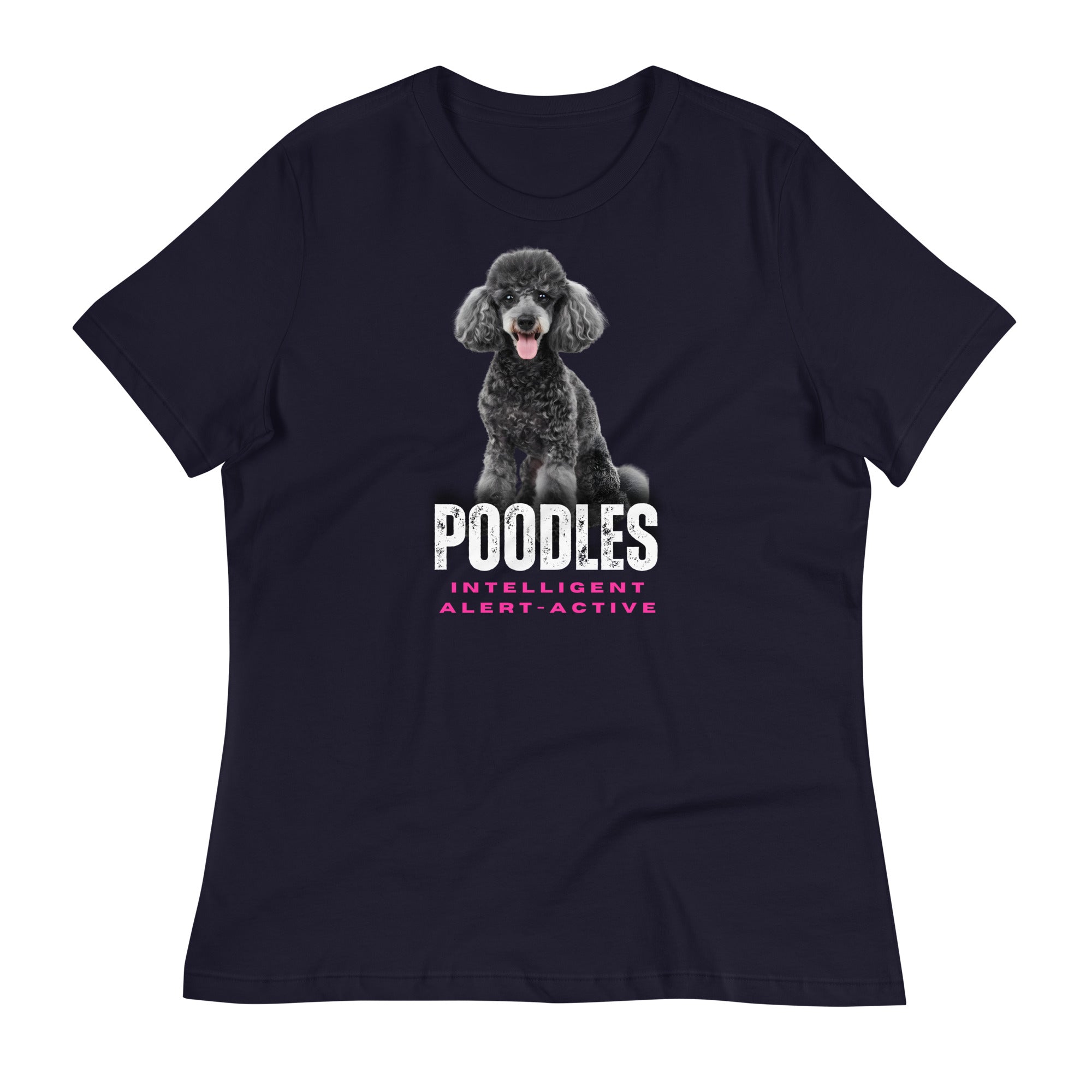 Poodle Women's Relaxed T-Shirt