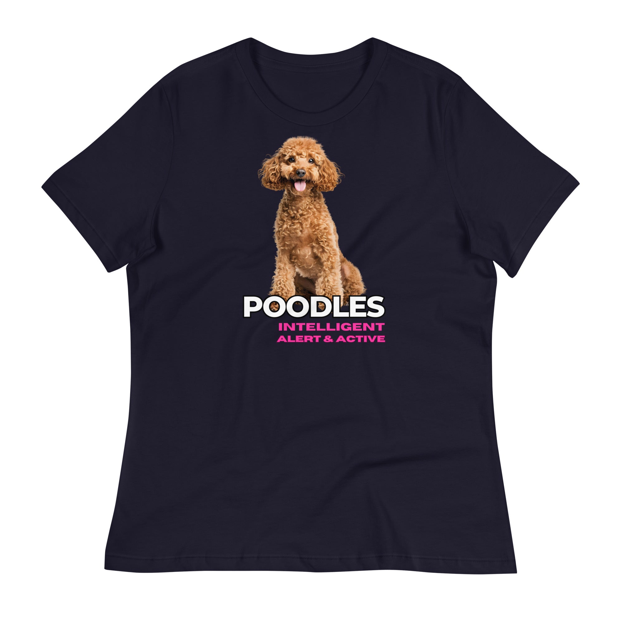 Poodle Women's Relaxed T-Shirt