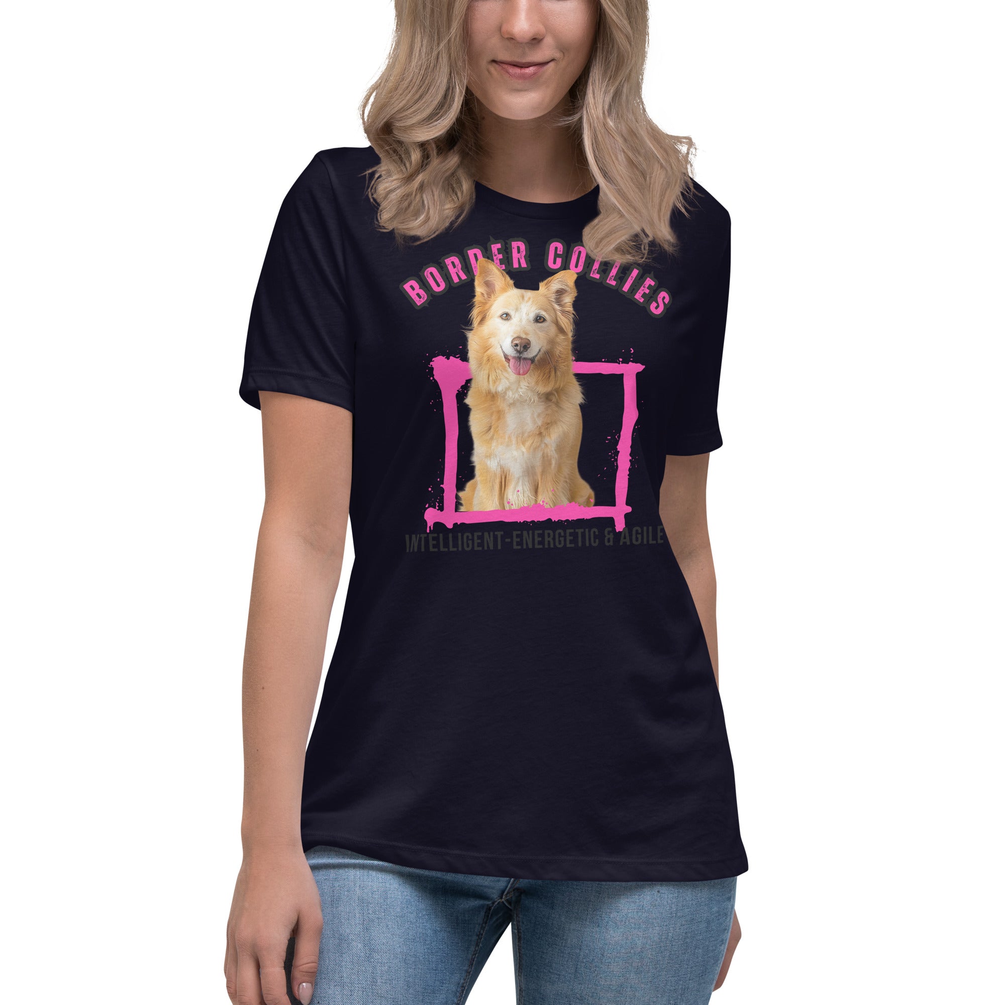 Border Collie Women's Relaxed T-Shirt