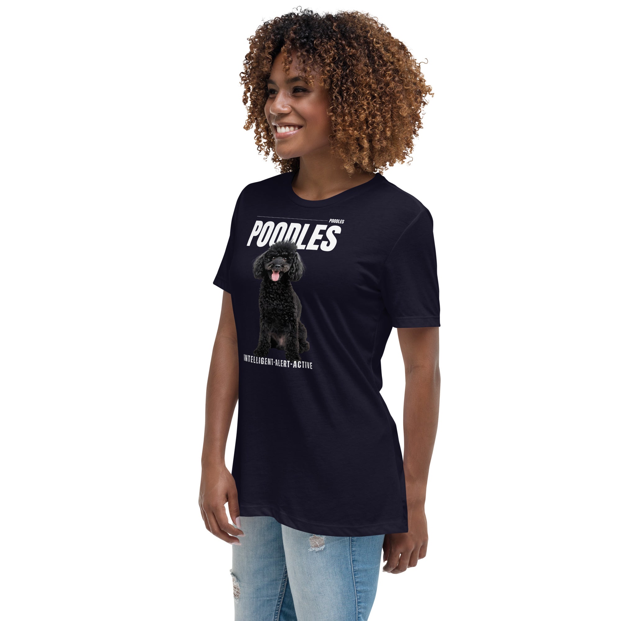 Poodle Women's Relaxed T-Shirt