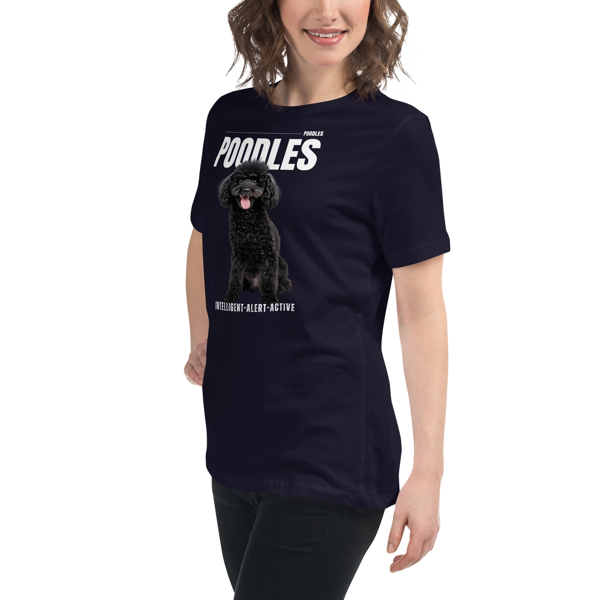 Poodle Women's Relaxed T-Shirt