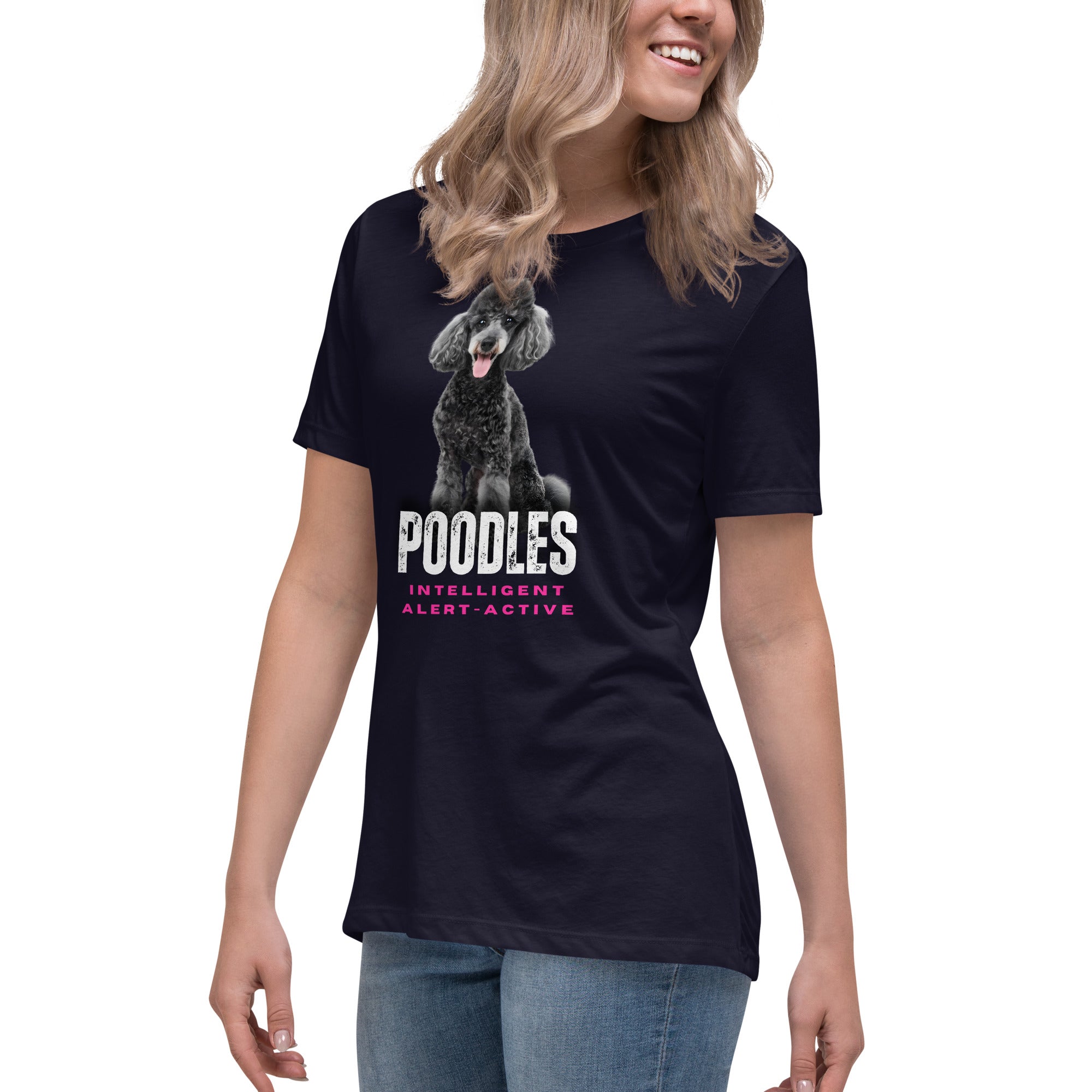 Poodle Women's Relaxed T-Shirt