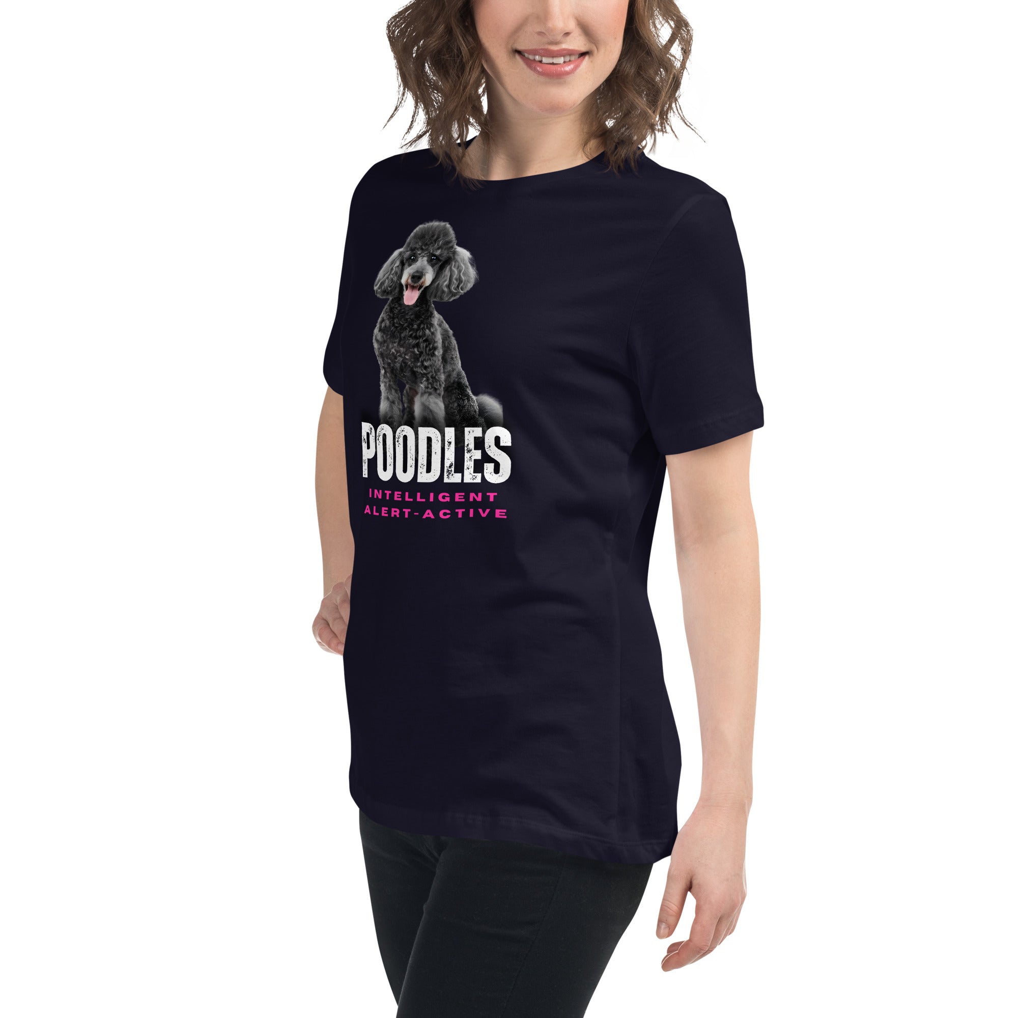 Poodle Women's Relaxed T-Shirt