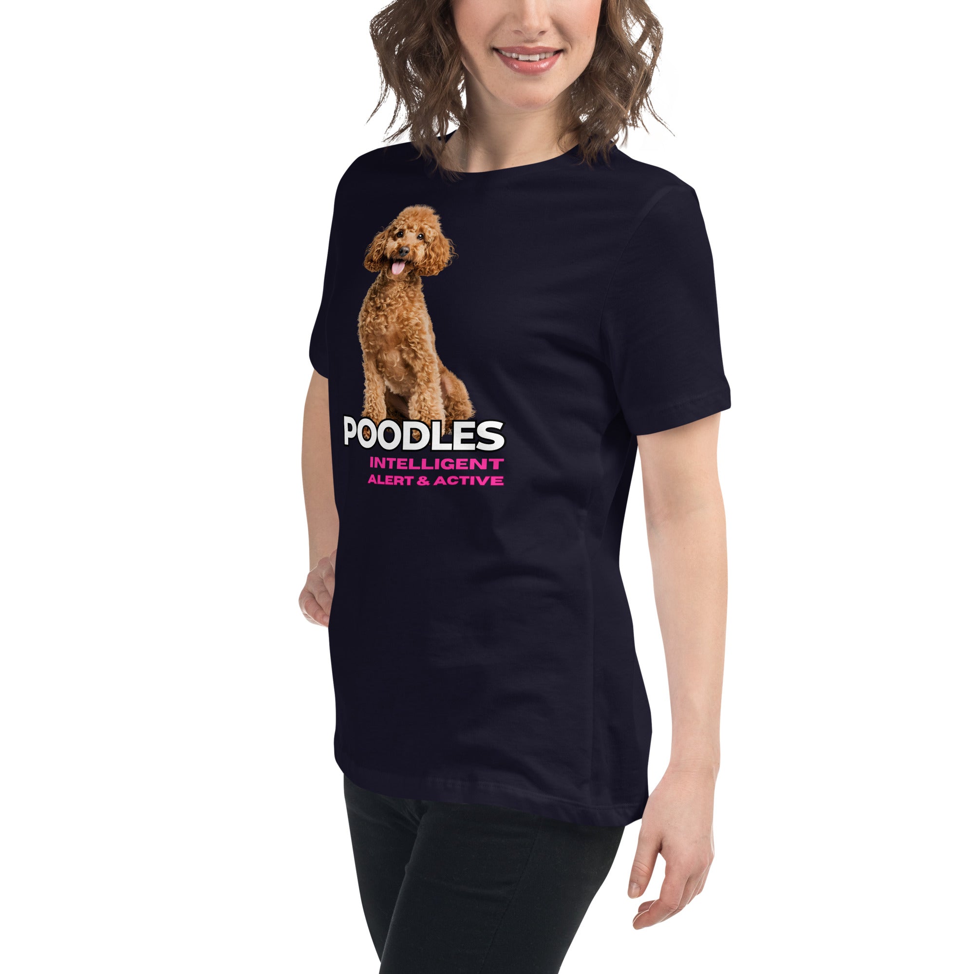 Poodle Women's Relaxed T-Shirt