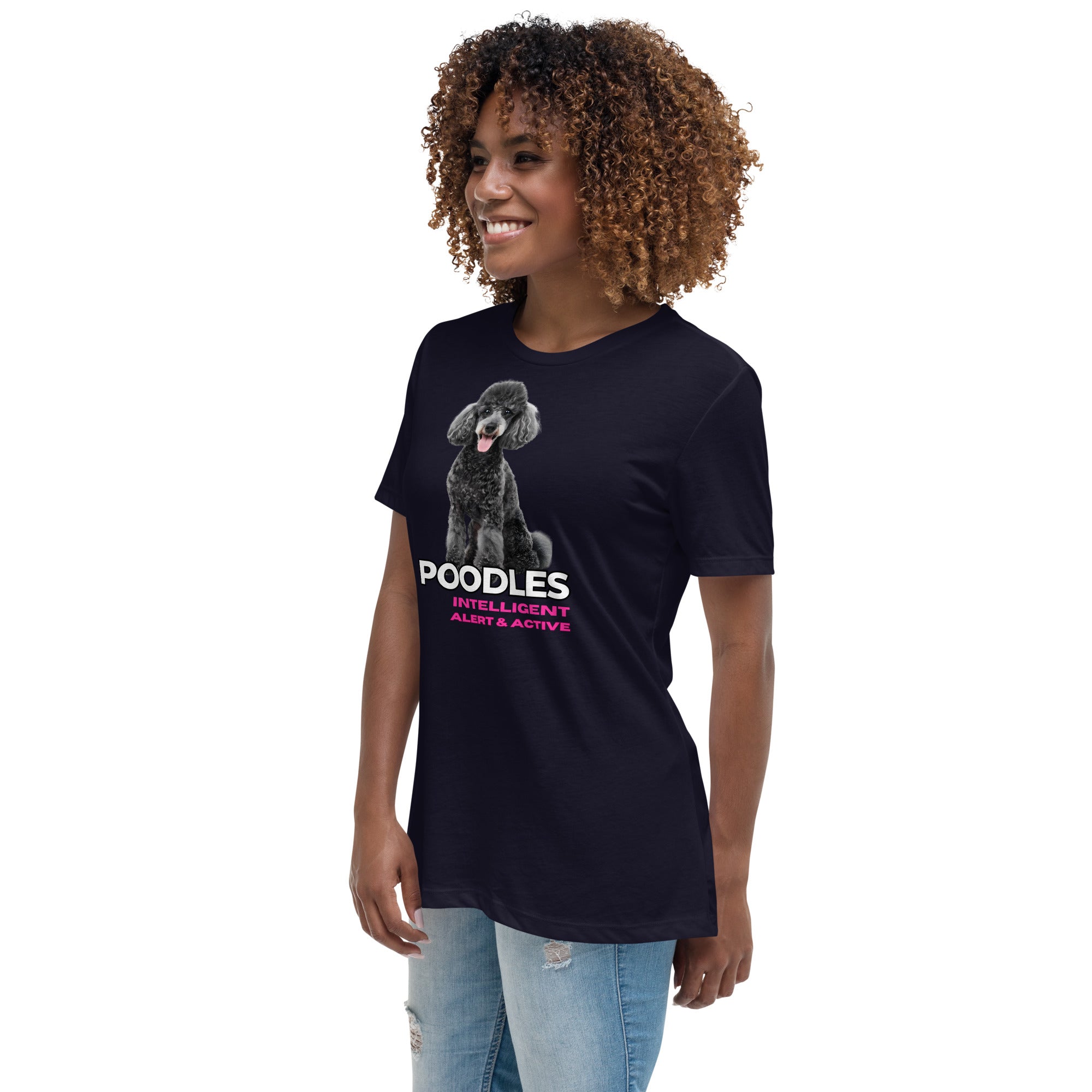 Poodle Women's Relaxed T-Shirt