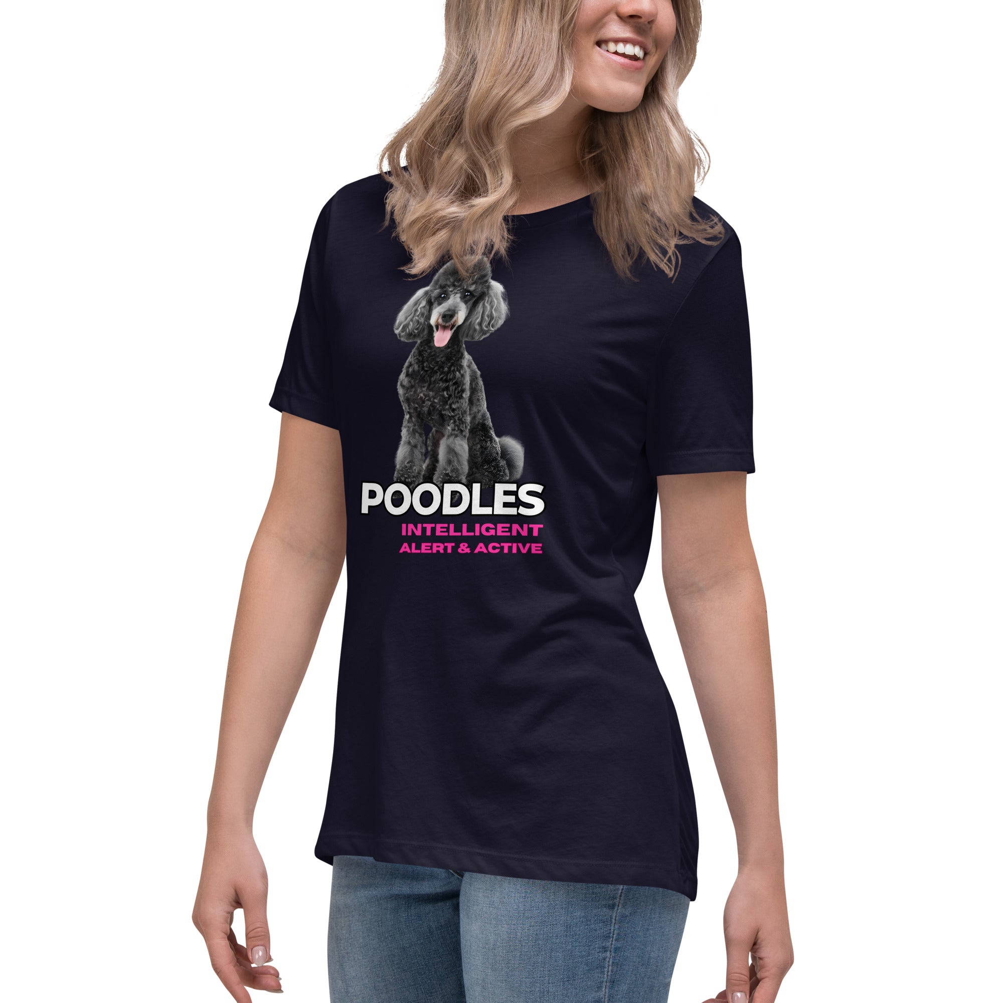 Poodle Women's Relaxed T-Shirt