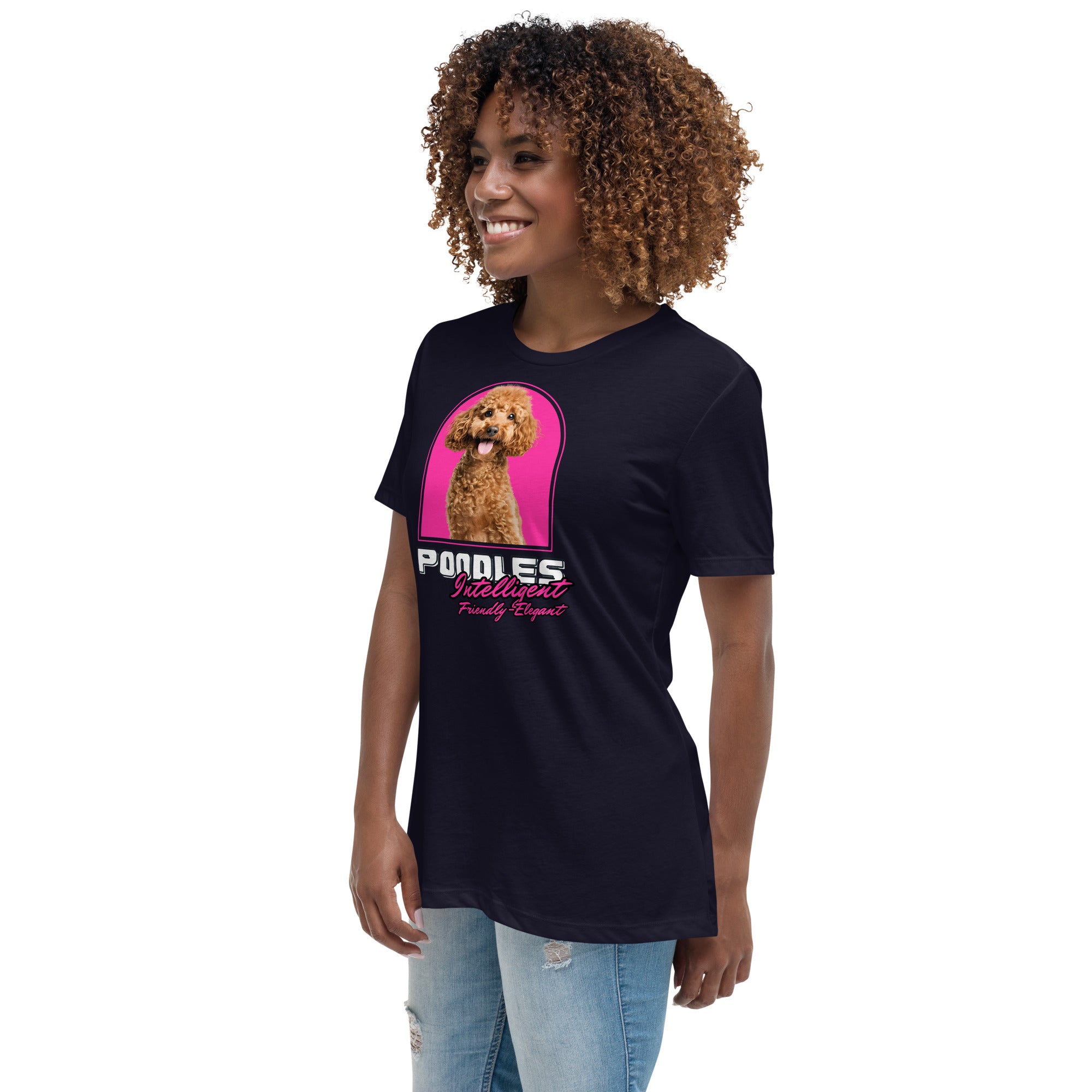 Poodle Women's Relaxed T-Shirt