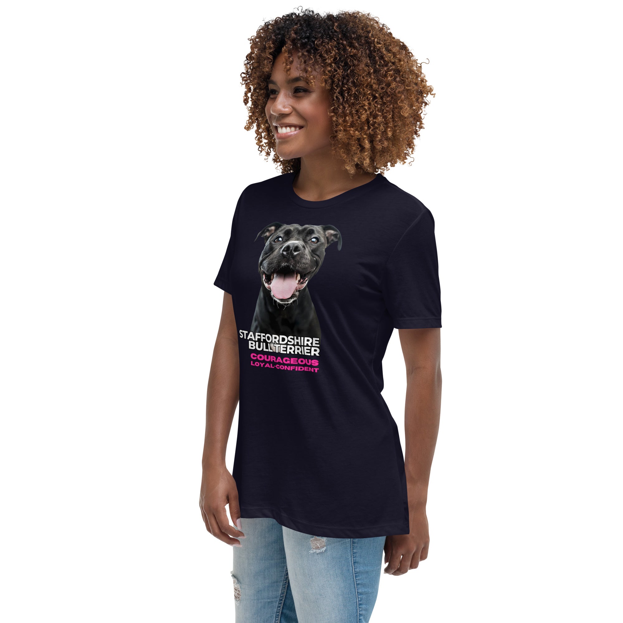 Staffordshire Bull Terrier Women's Relaxed T-Shirt