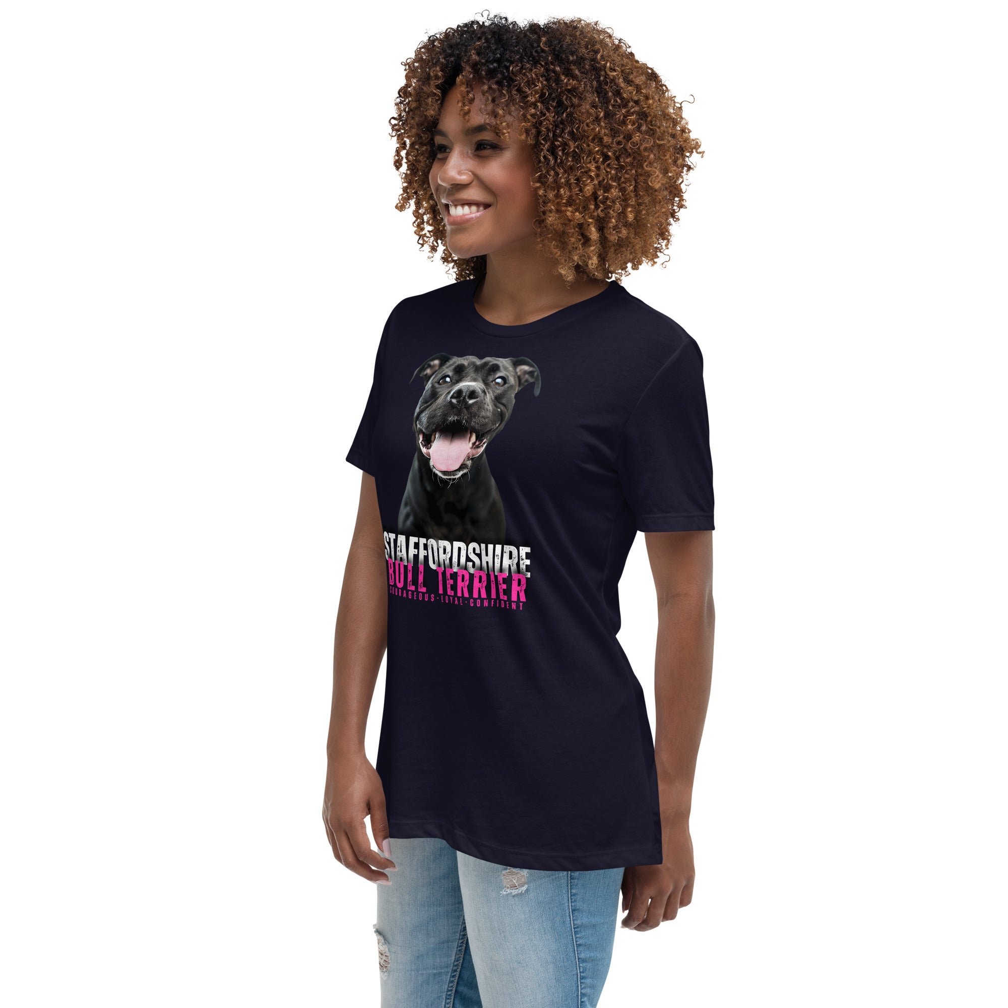 Staffordshire Bull Terrier Women's Relaxed T-Shirt