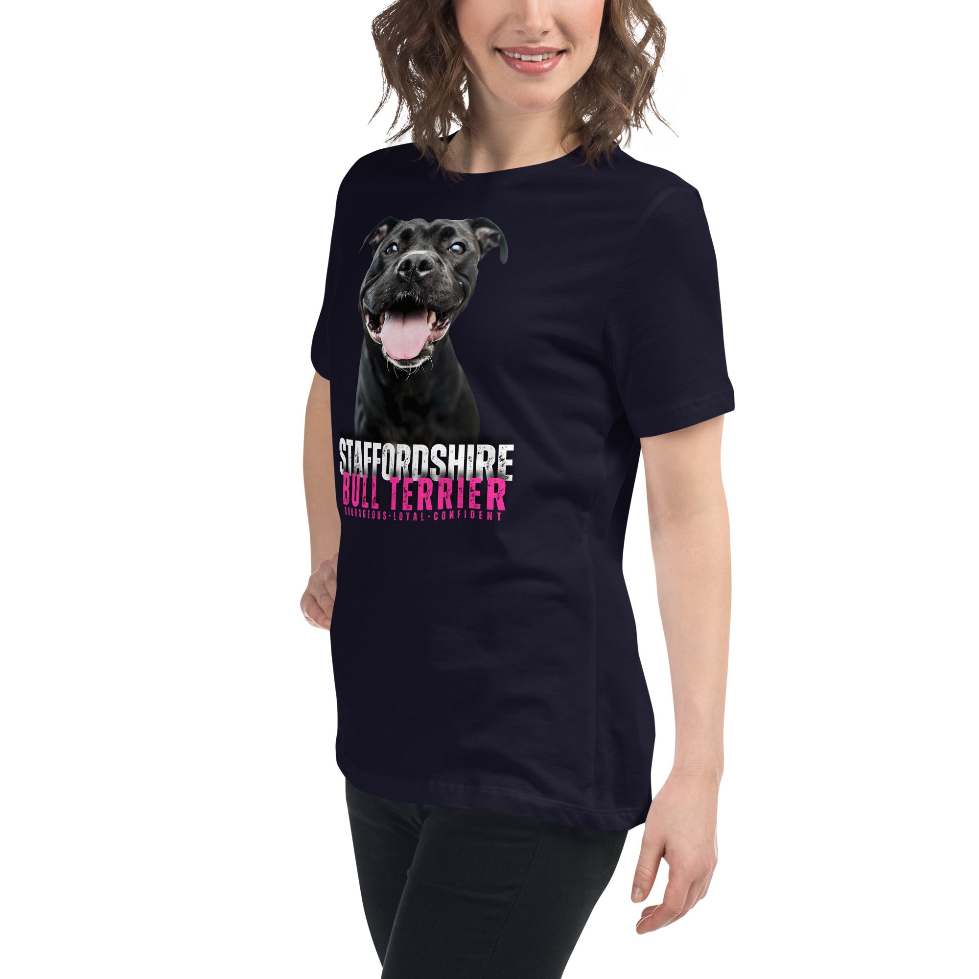 Staffordshire Bull Terrier Women's Relaxed T-Shirt