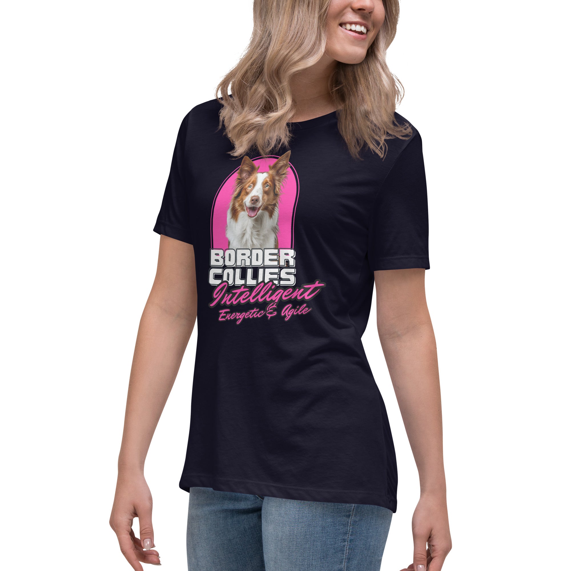 Border Collie Women's Relaxed T-Shirt