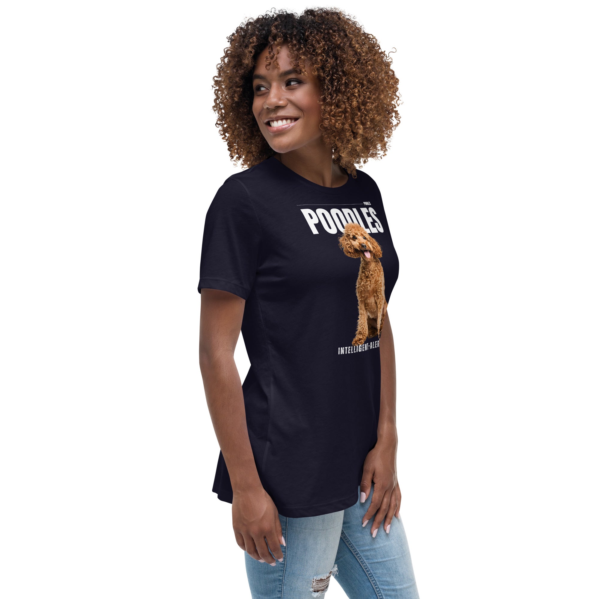 Poodle Women's Relaxed T-Shirt