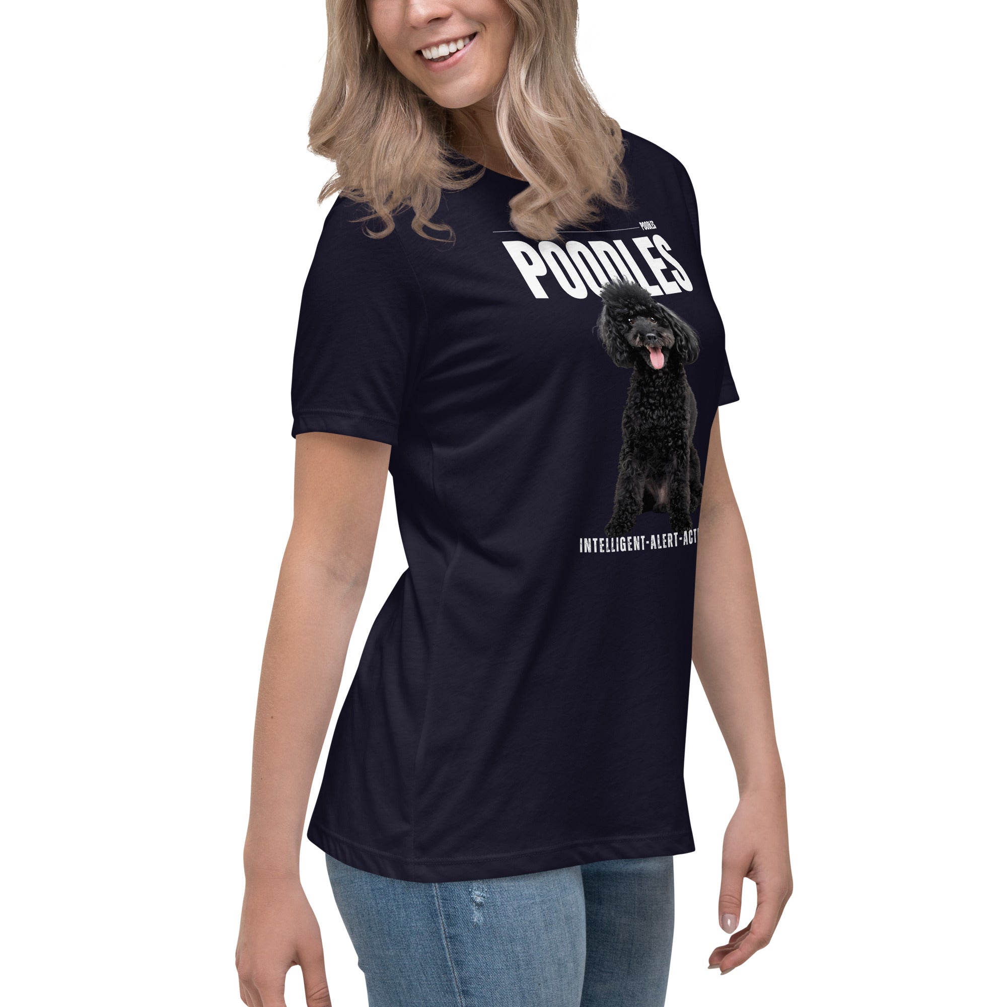 Poodle Women's Relaxed T-Shirt