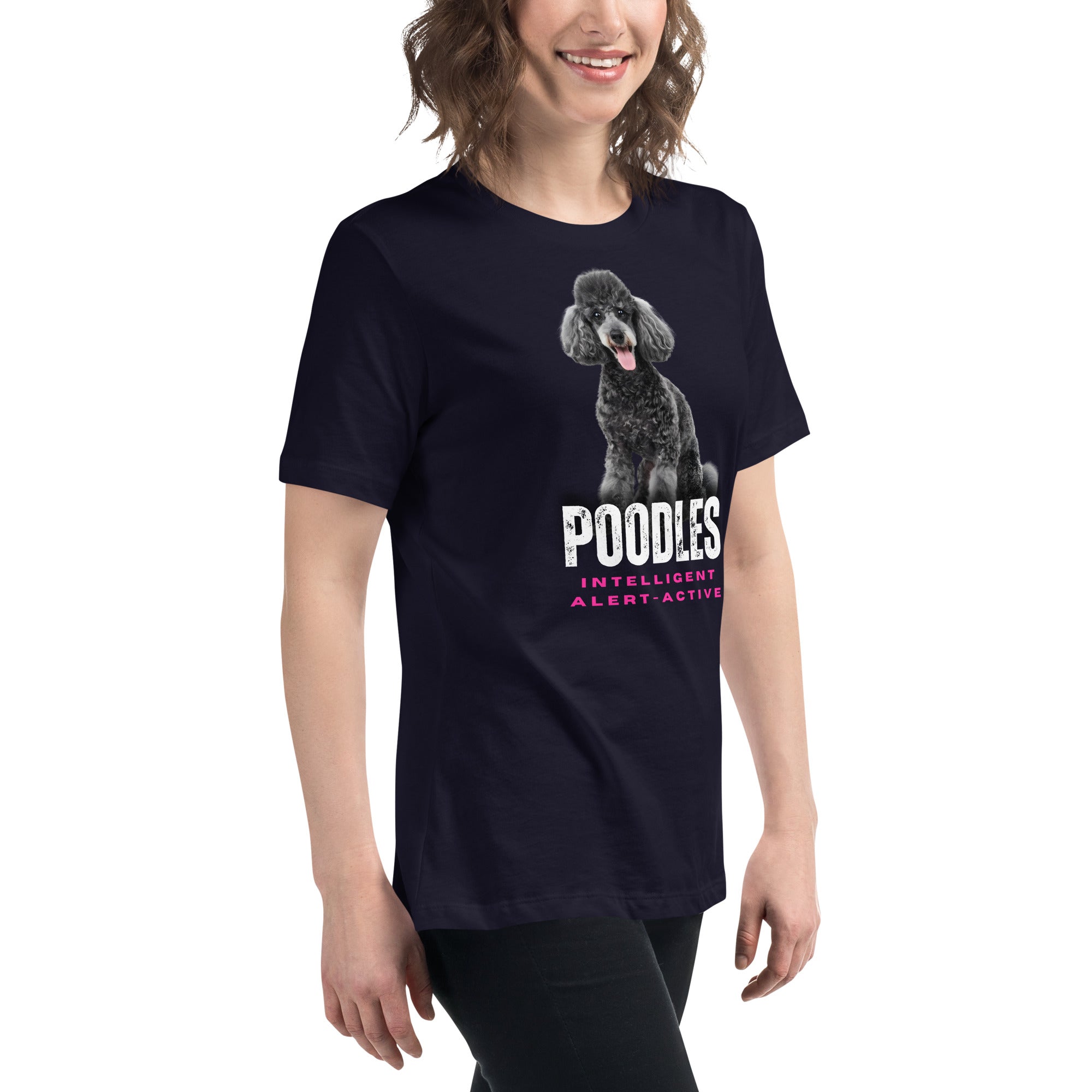 Poodle Women's Relaxed T-Shirt