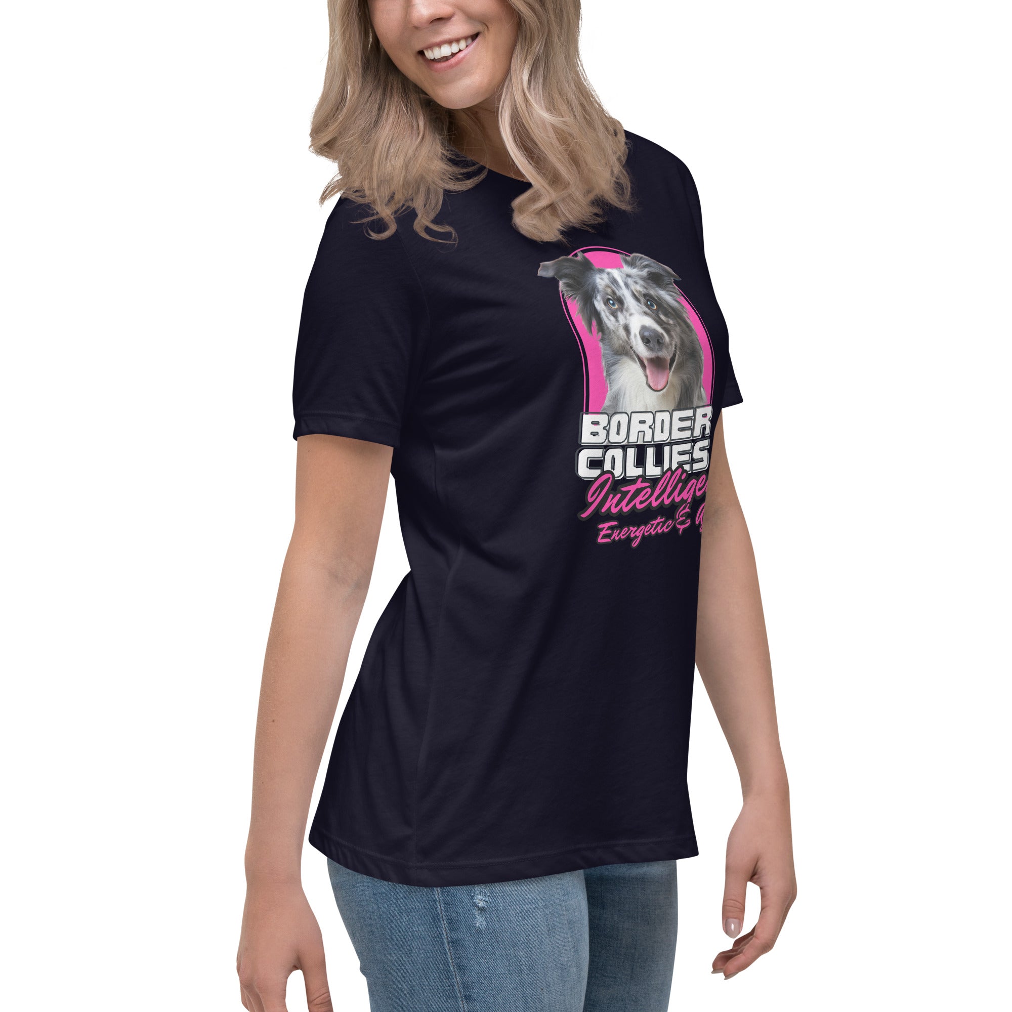 Border Collie Women's Relaxed T-Shirt