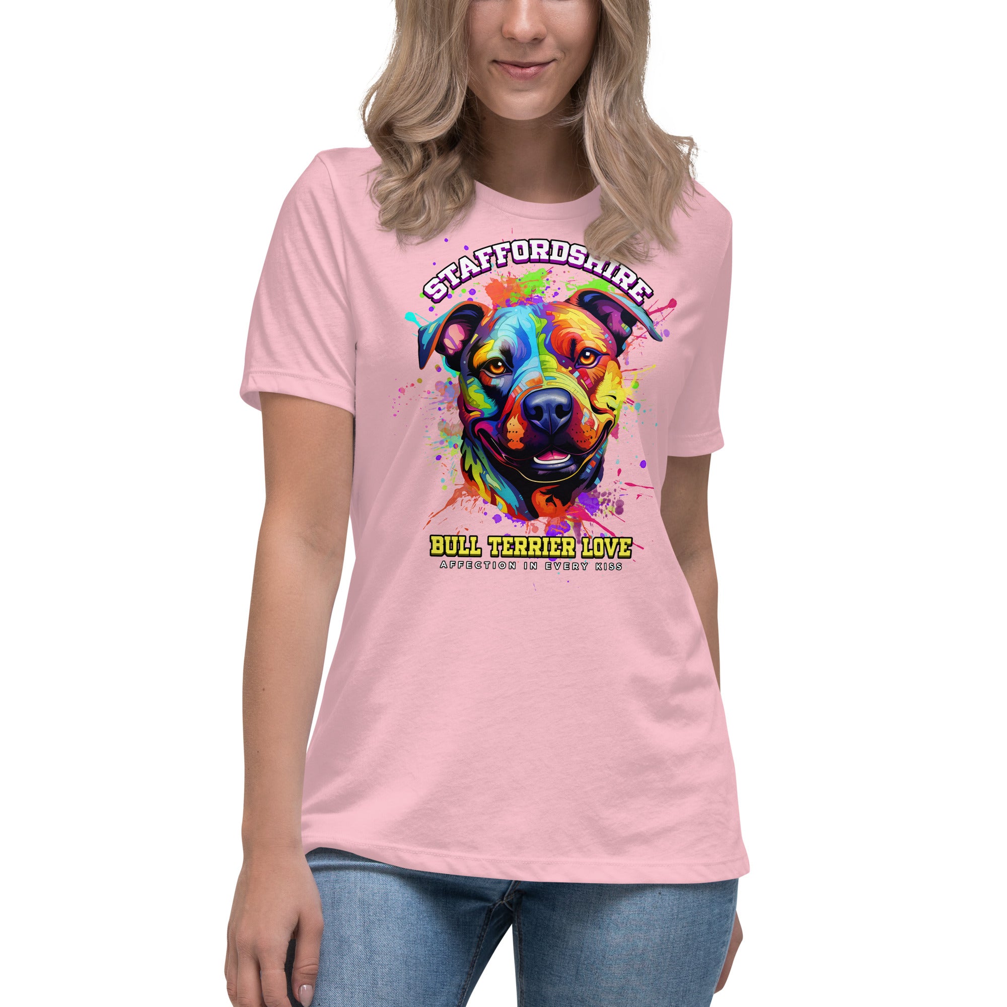 Staffordshire Bull Terrier Women's Relaxed T-Shirt