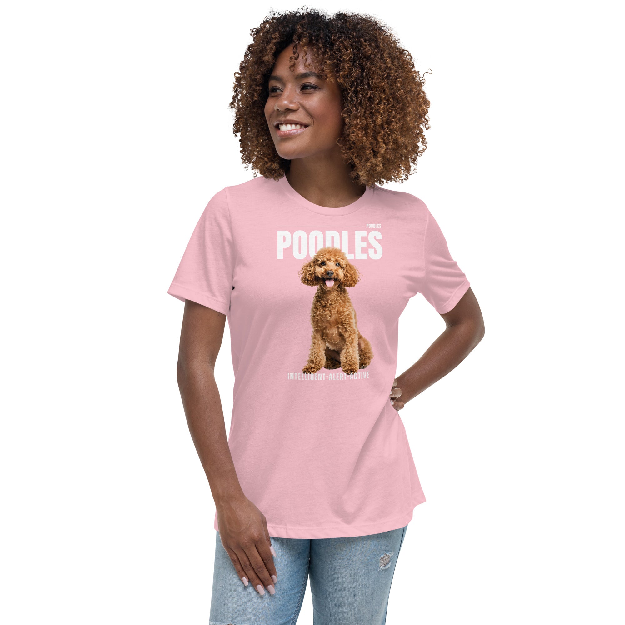 Poodle Women's Relaxed T-Shirt