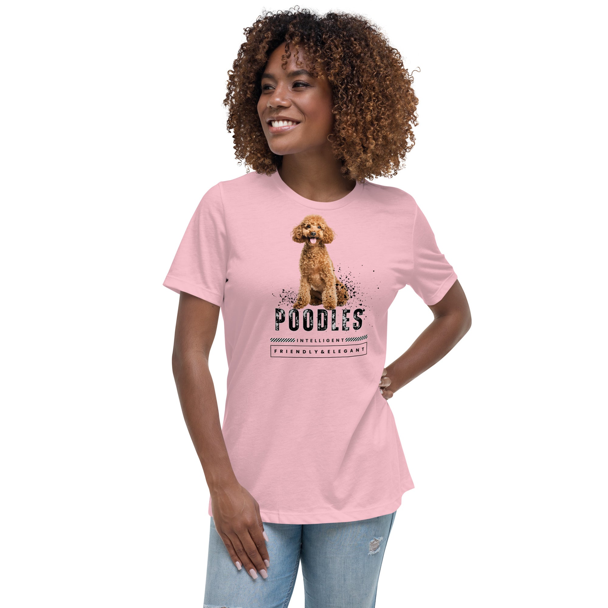 Poodle Women's Relaxed T-Shirt