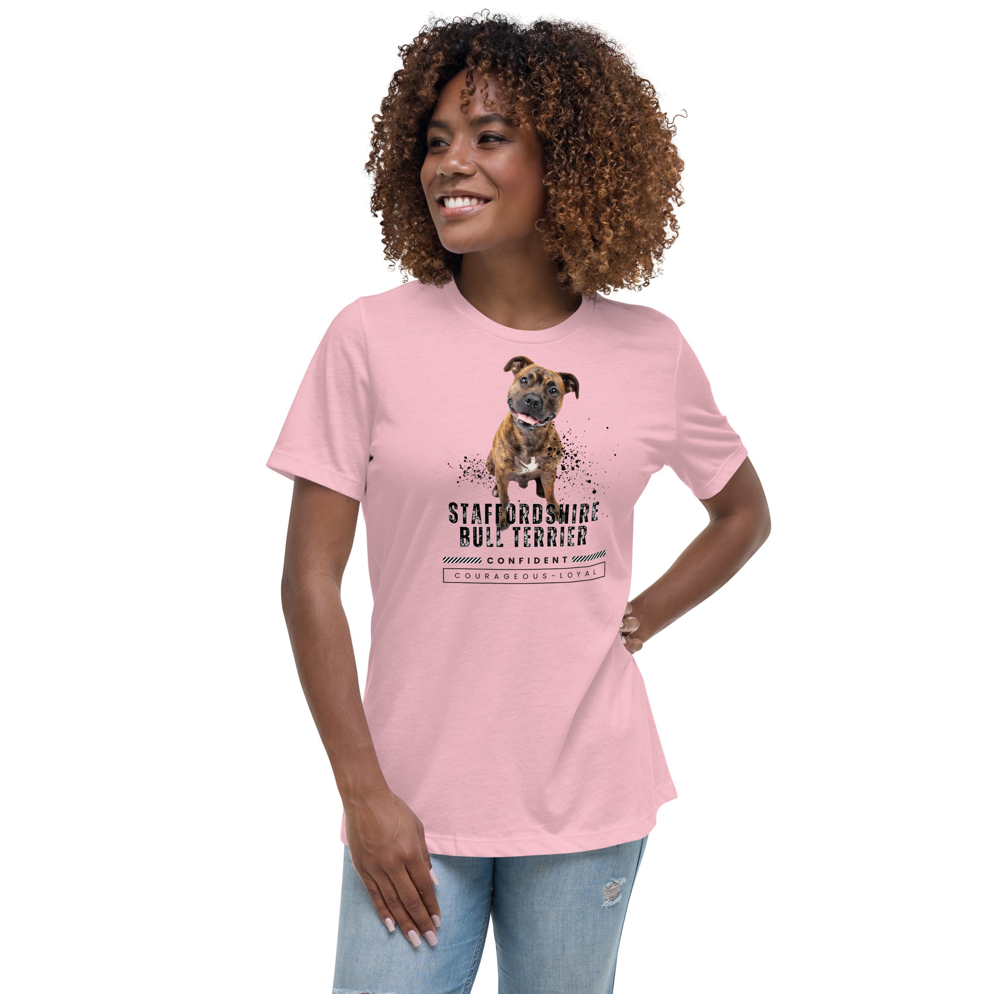 Staffordshire Bull Terrier Women's Relaxed T-Shirt