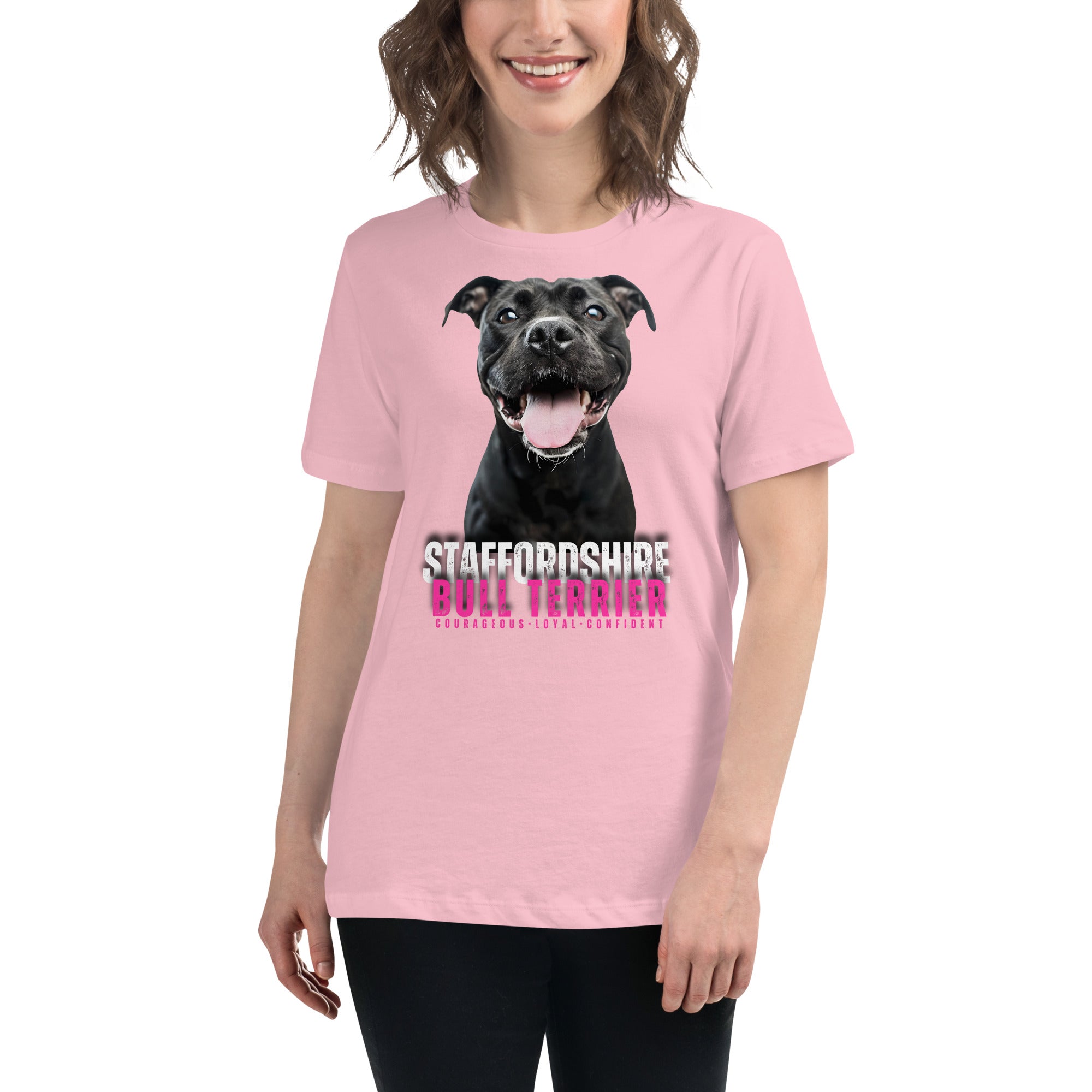 Staffordshire Bull Terrier Women's Relaxed T-Shirt