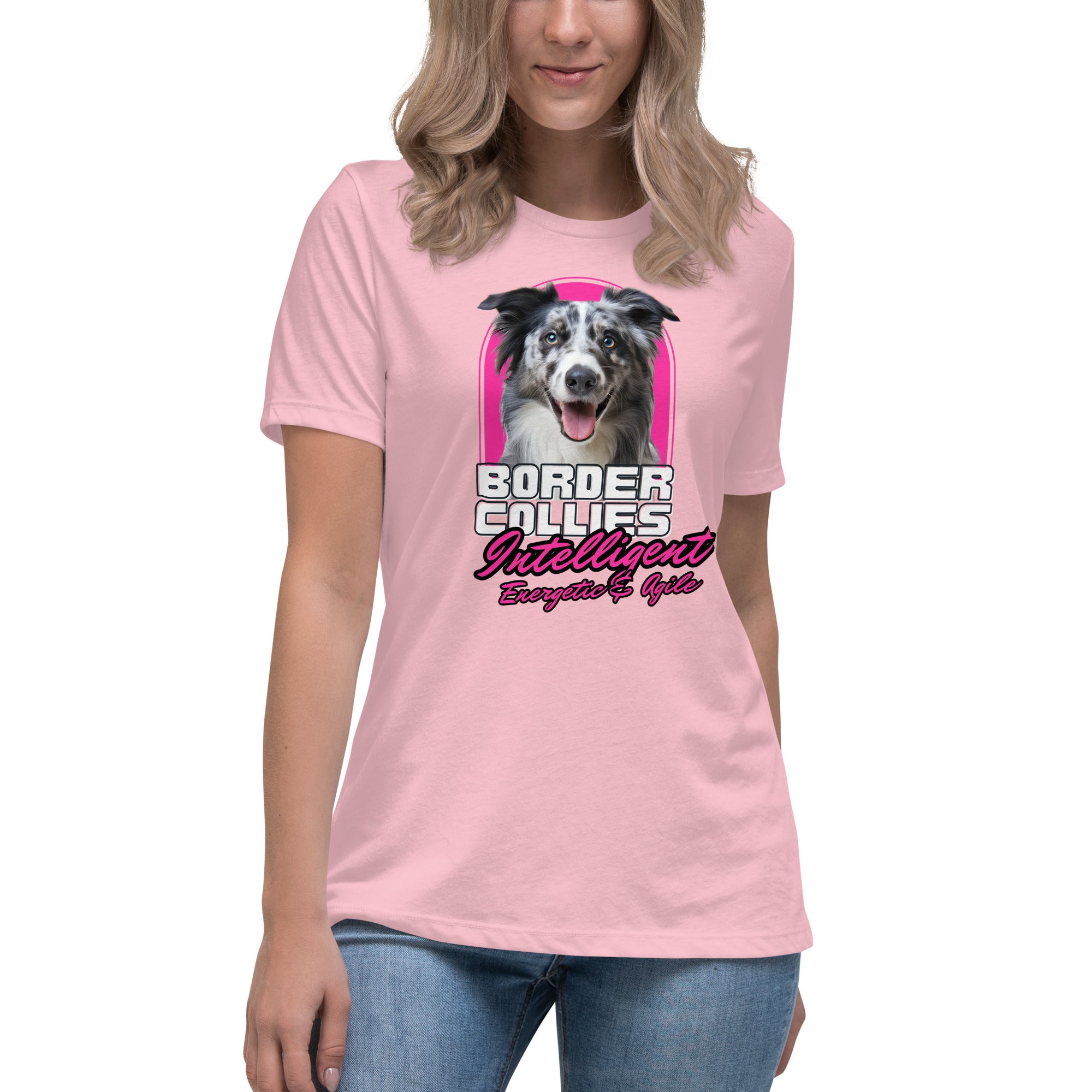 Border Collie Women's Relaxed T-Shirt