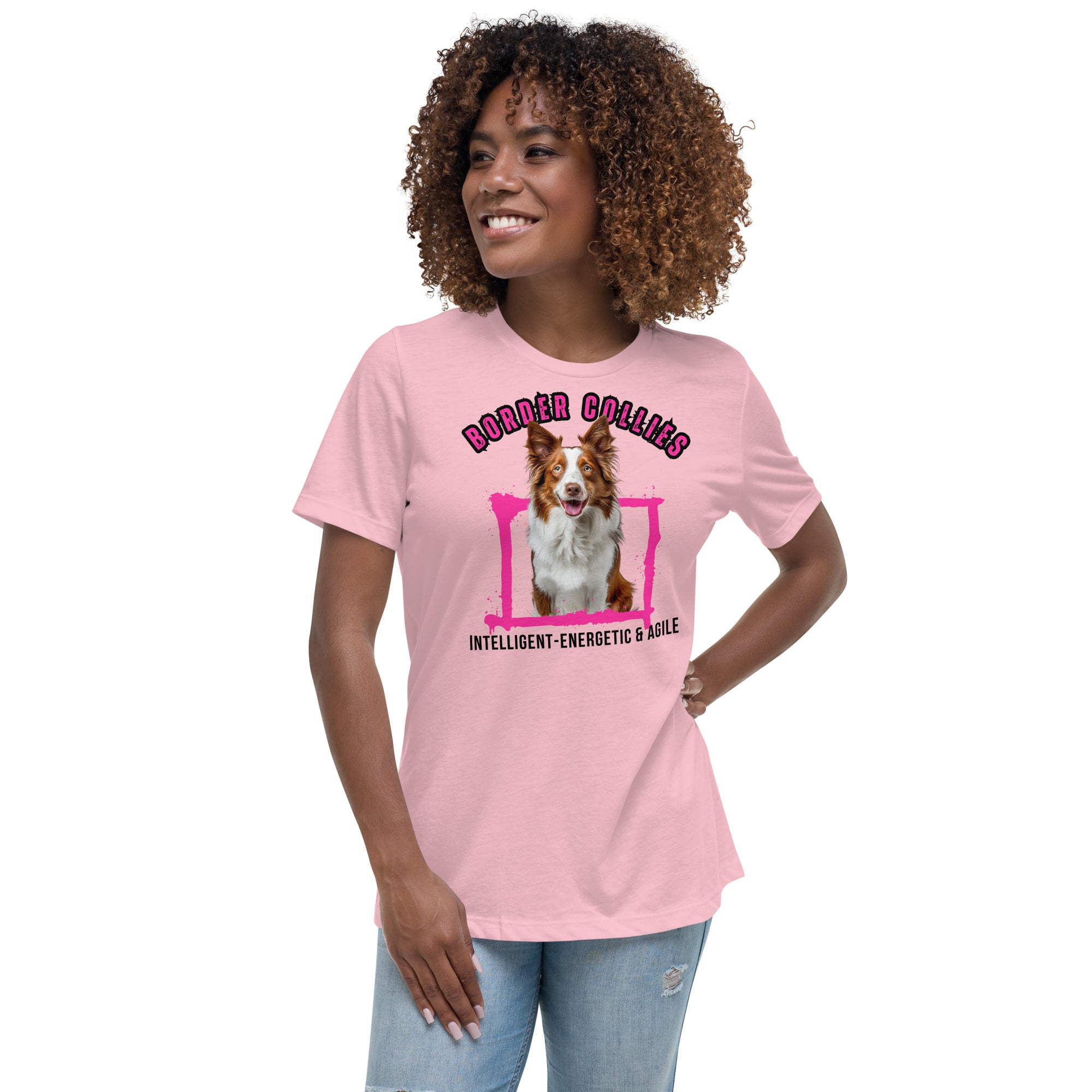 Border Collie Women's Relaxed T-Shirt