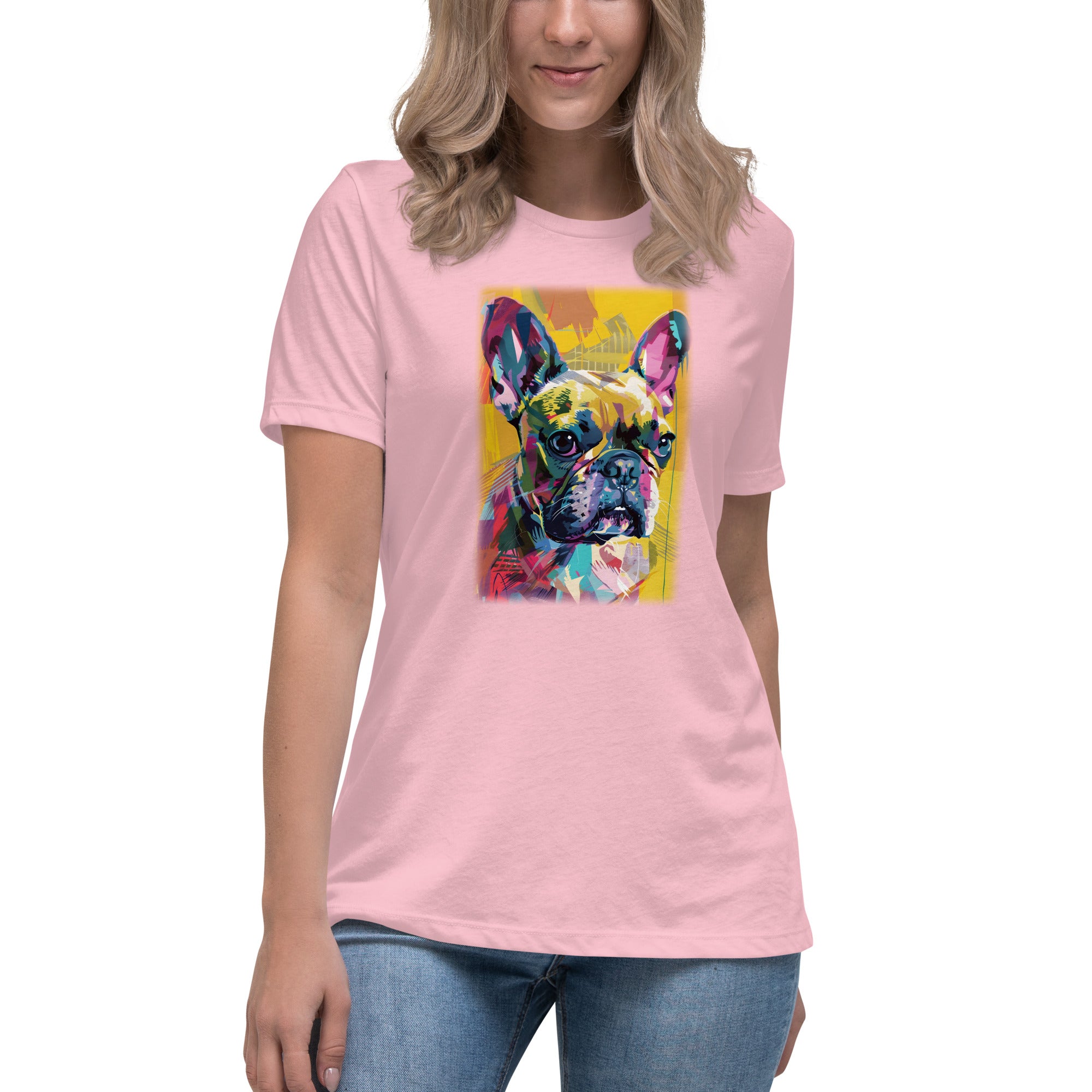 French Bulldog Women's Relaxed T-Shirt