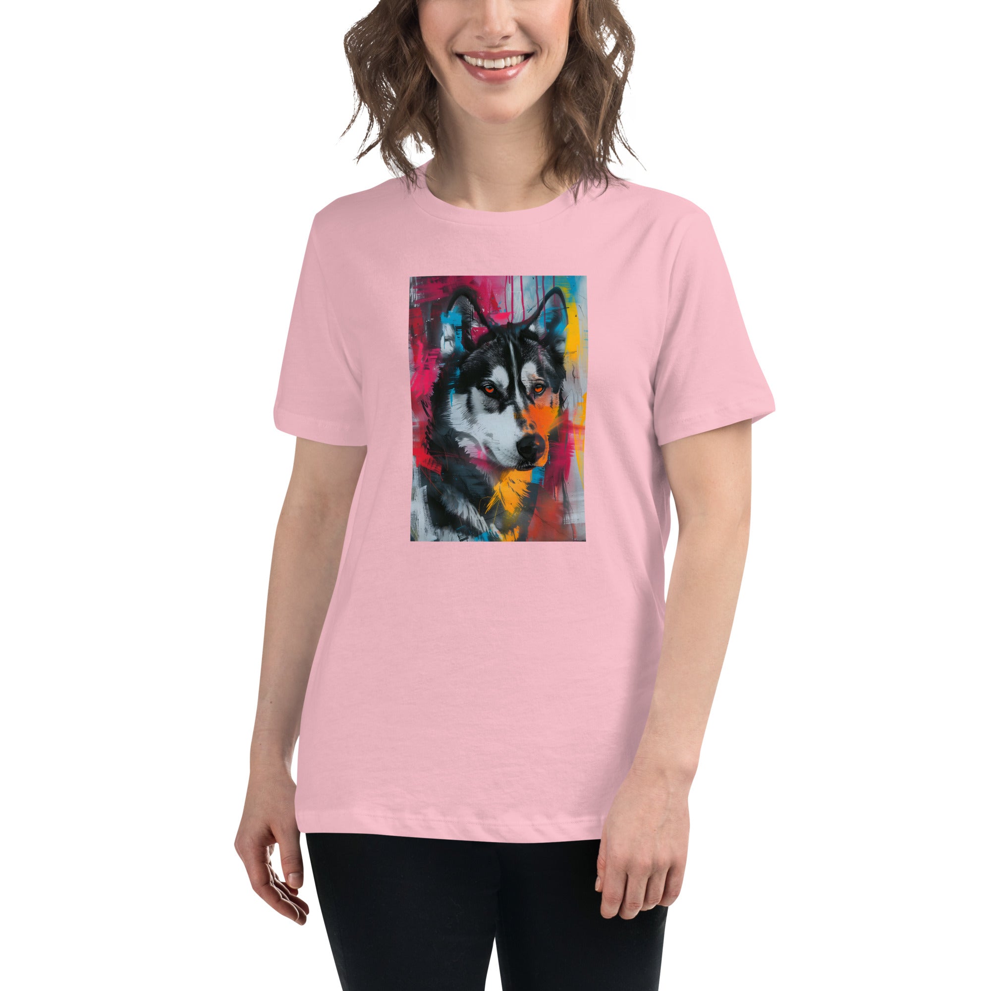 Siberian Husky Women's Relaxed T-Shirt