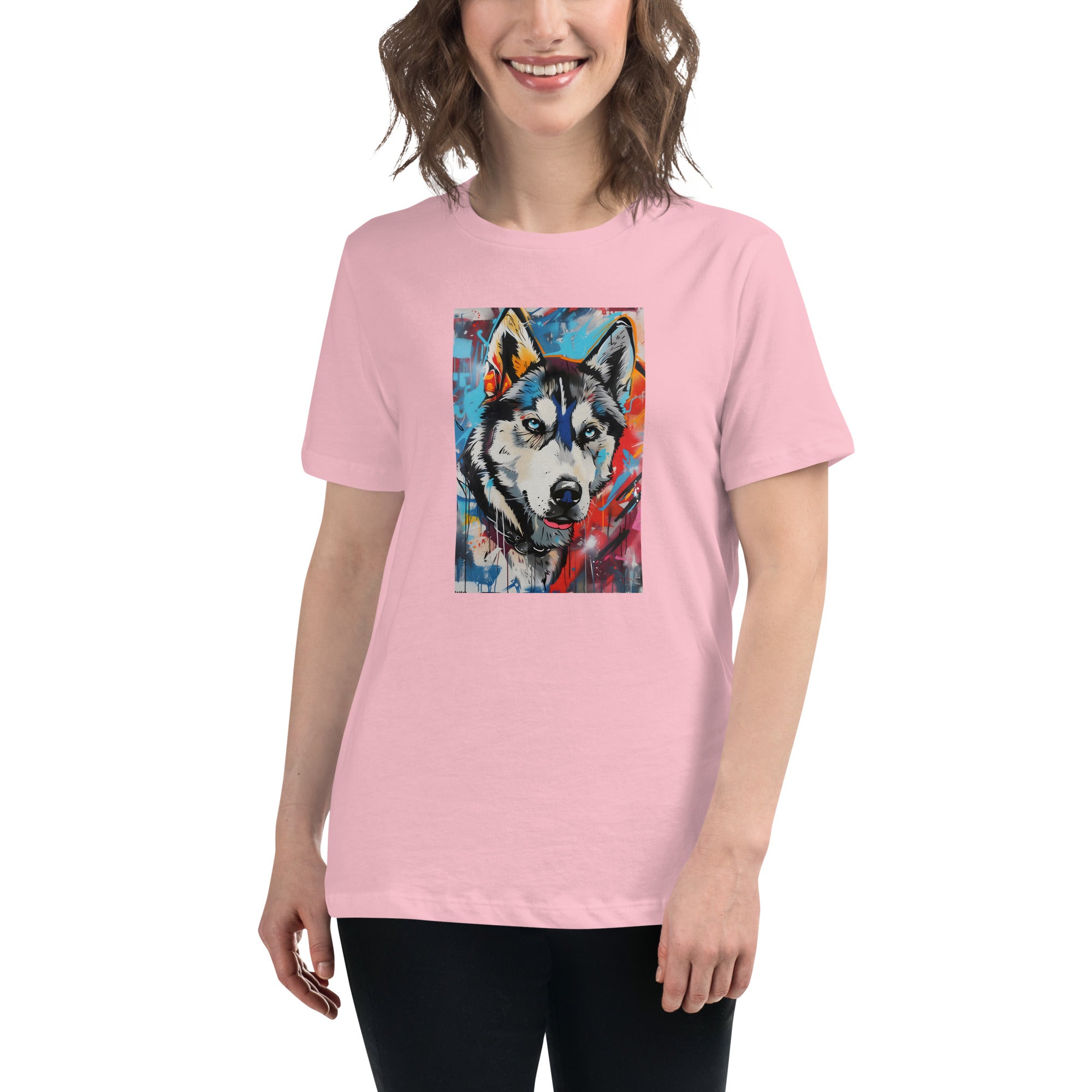 Siberian Husky Women's Relaxed T-Shirt