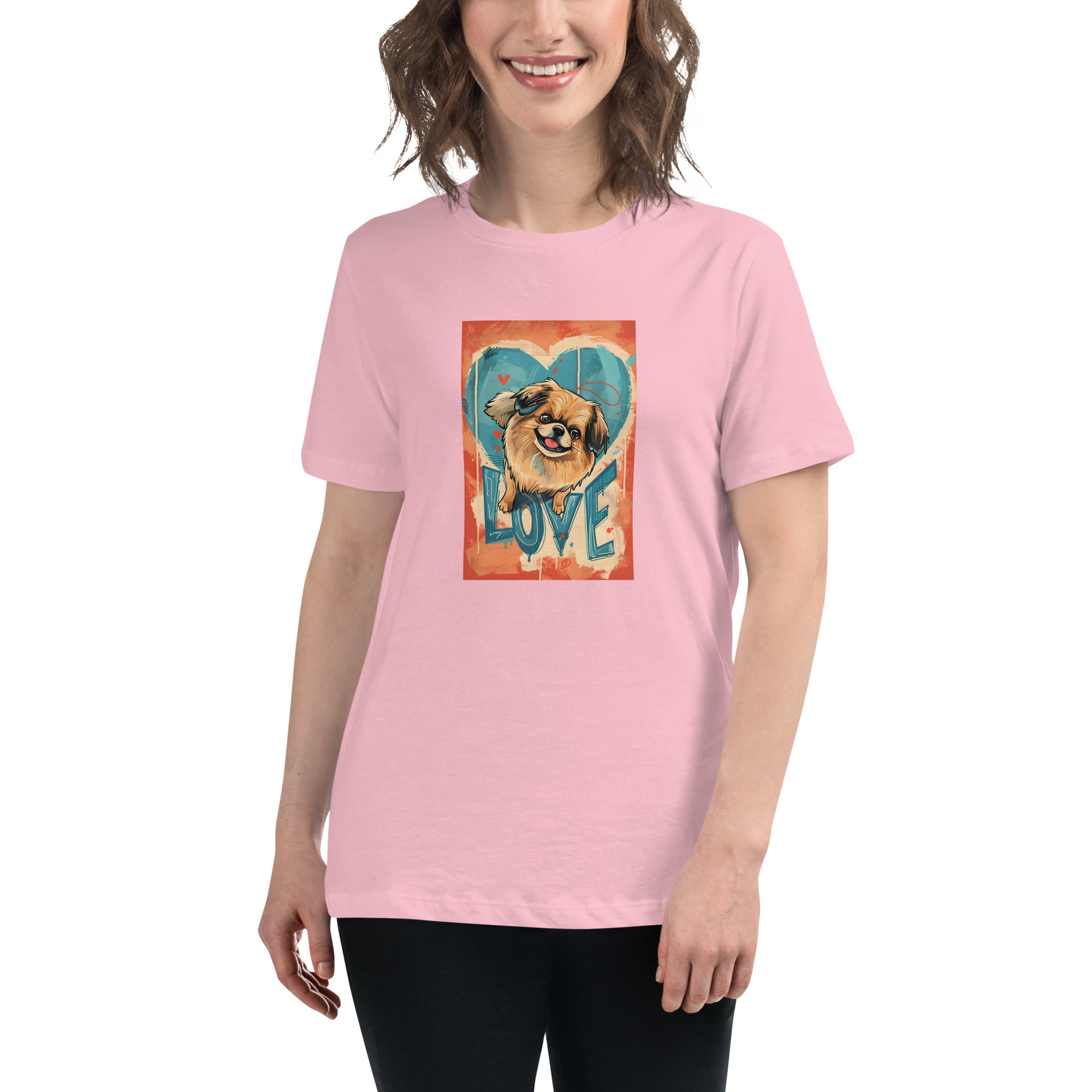 Pekingese Women's Relaxed T-Shirt