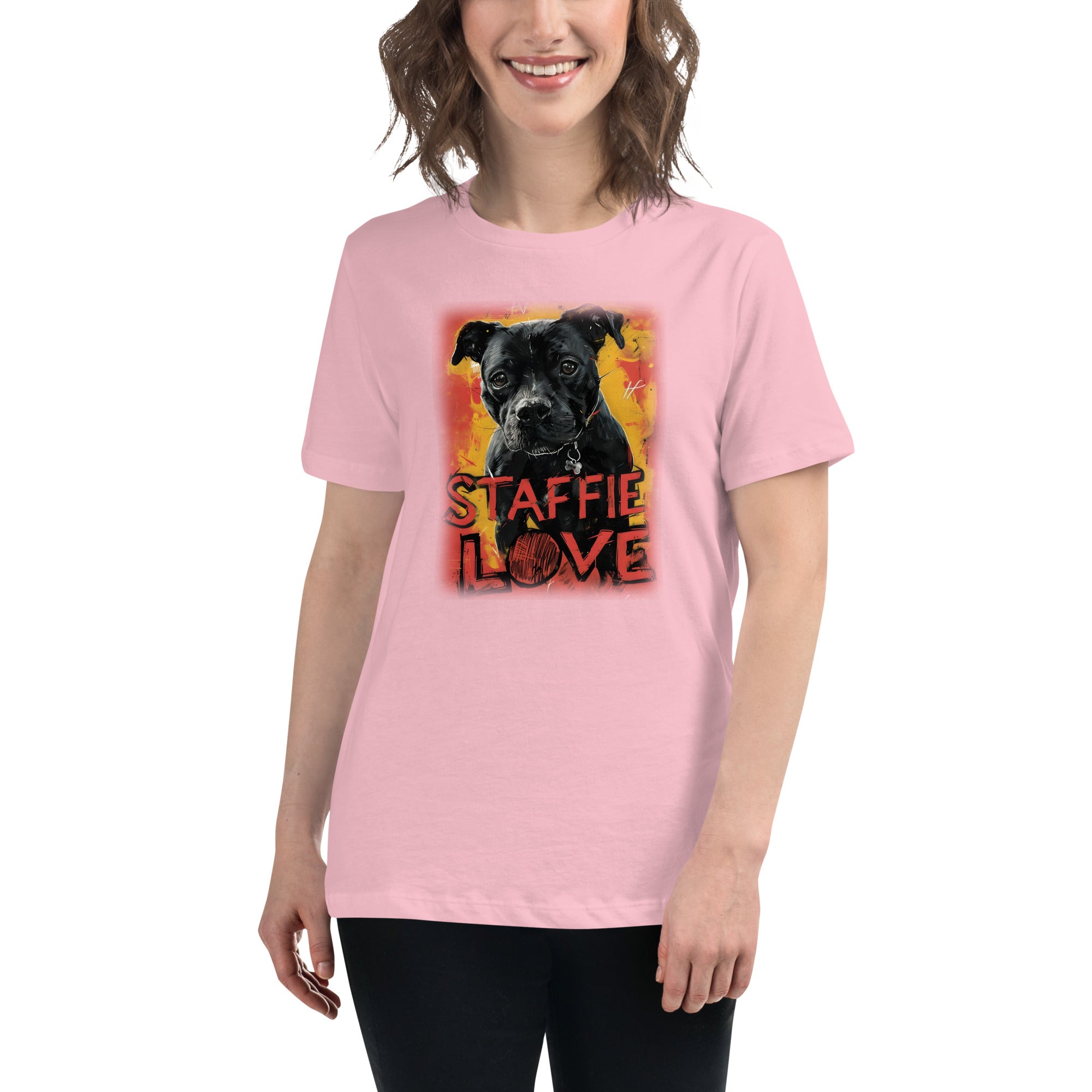 Staffie Bull Women's Relaxed T-Shirt