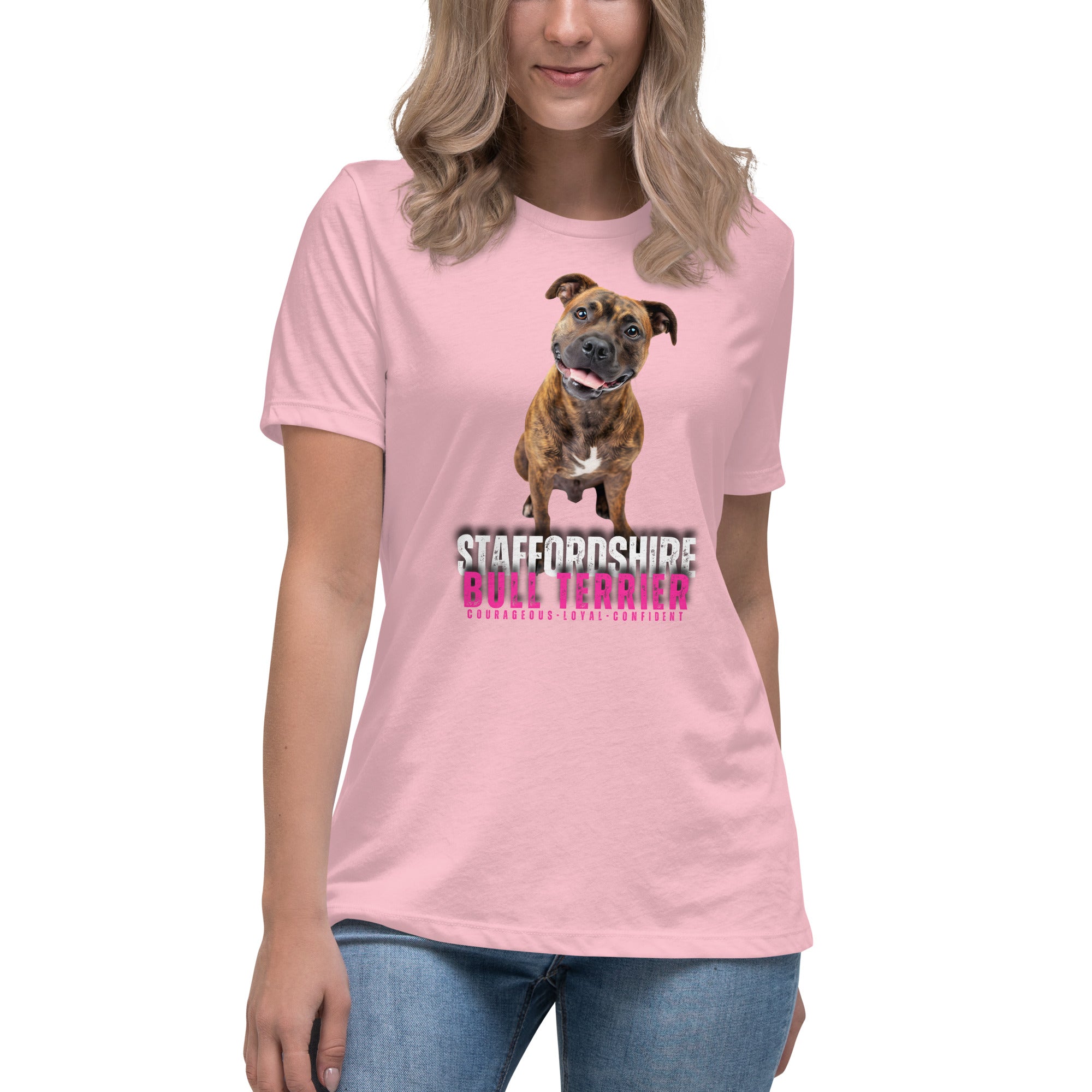 Staffie Bull Women's Relaxed T-Shirt