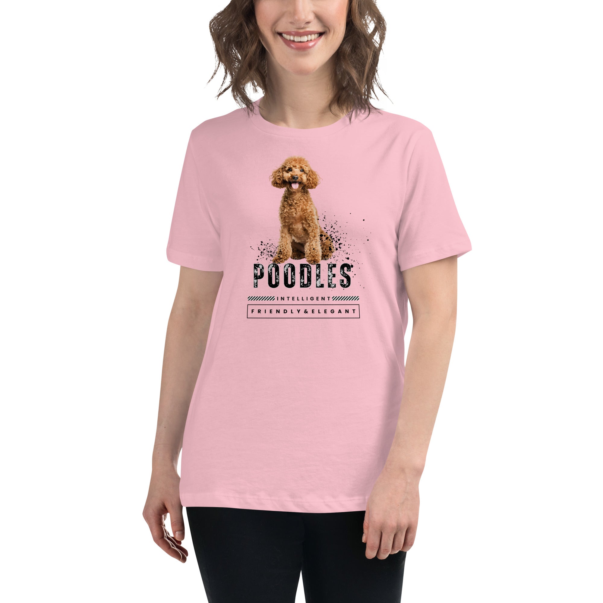 Poodles Women's Relaxed T-Shirt